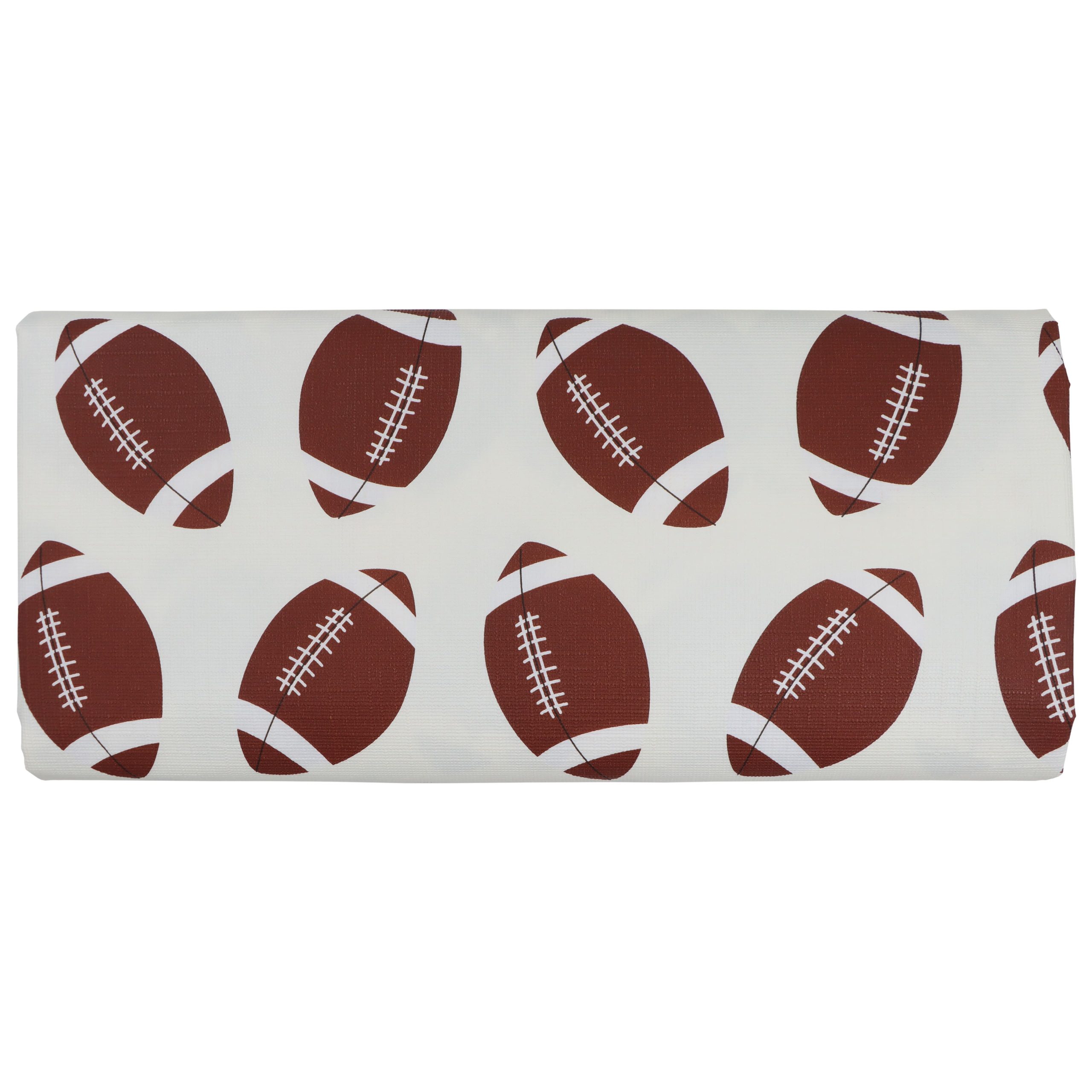 52" x 72" Football Vinyl Table Cover by Celebrate It™ - Image 2
