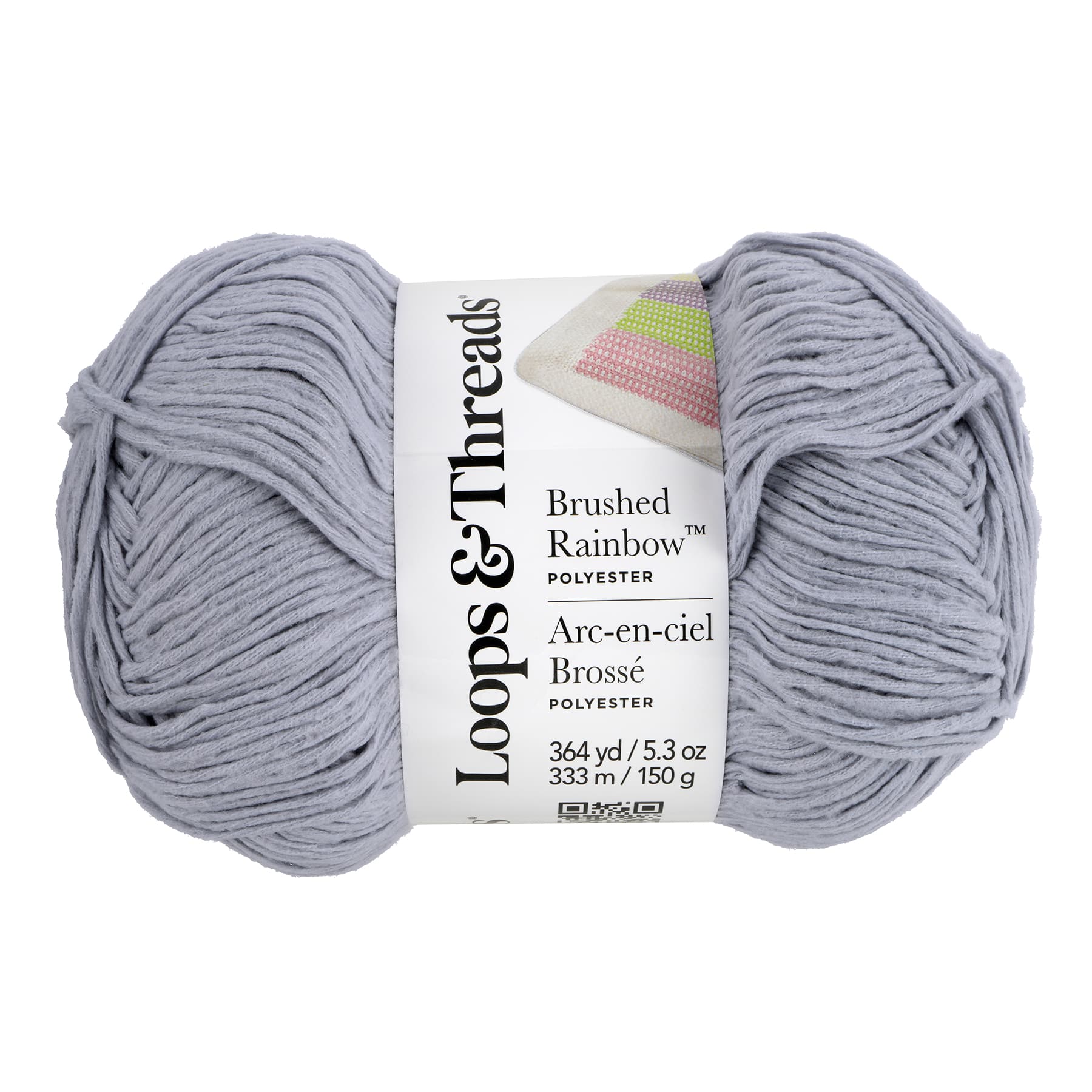 Brushed Rainbow™ Yarn by Loops & Threads®