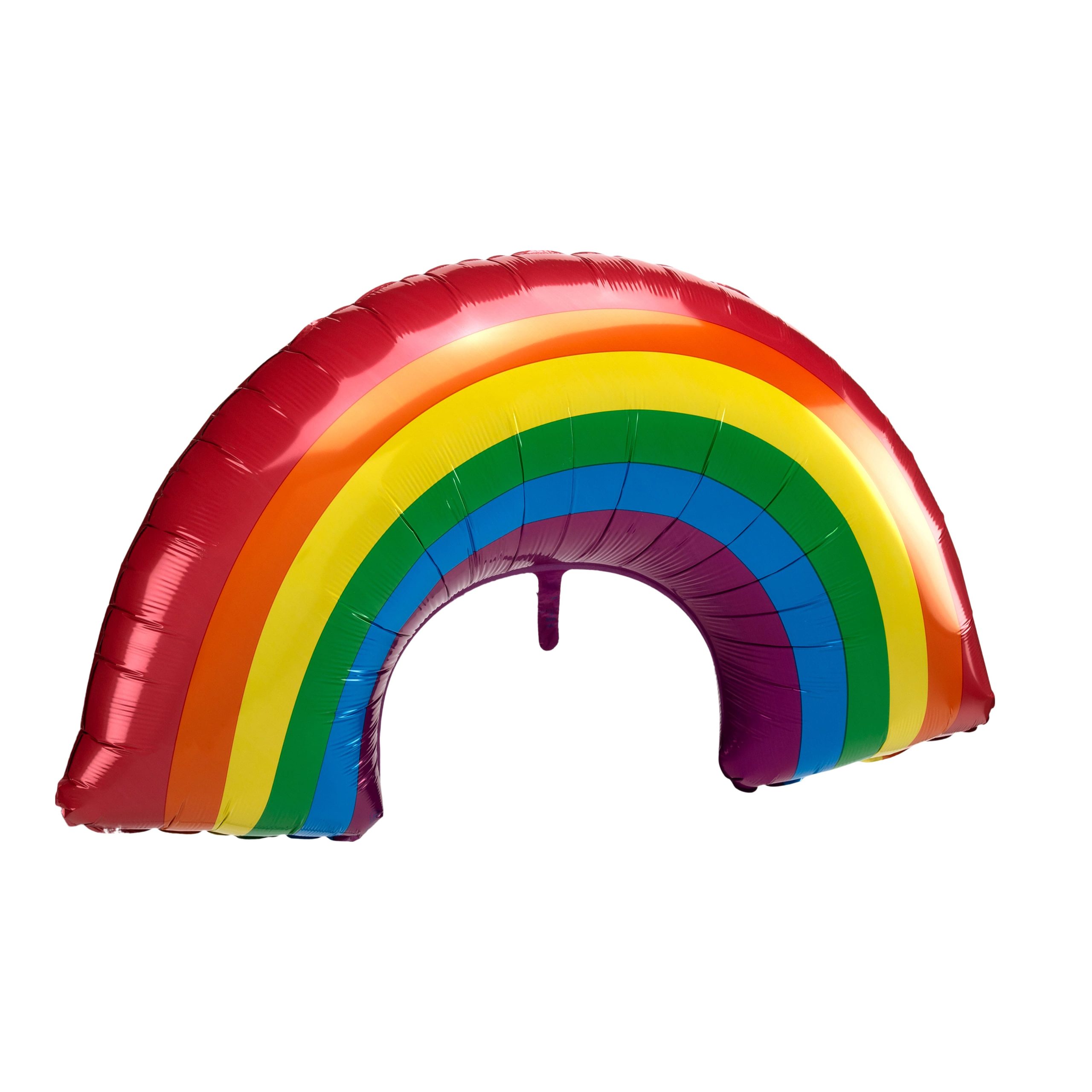 SuperShape™ 34" Iridescent Rainbow Holographic Foil Balloon - Image 2