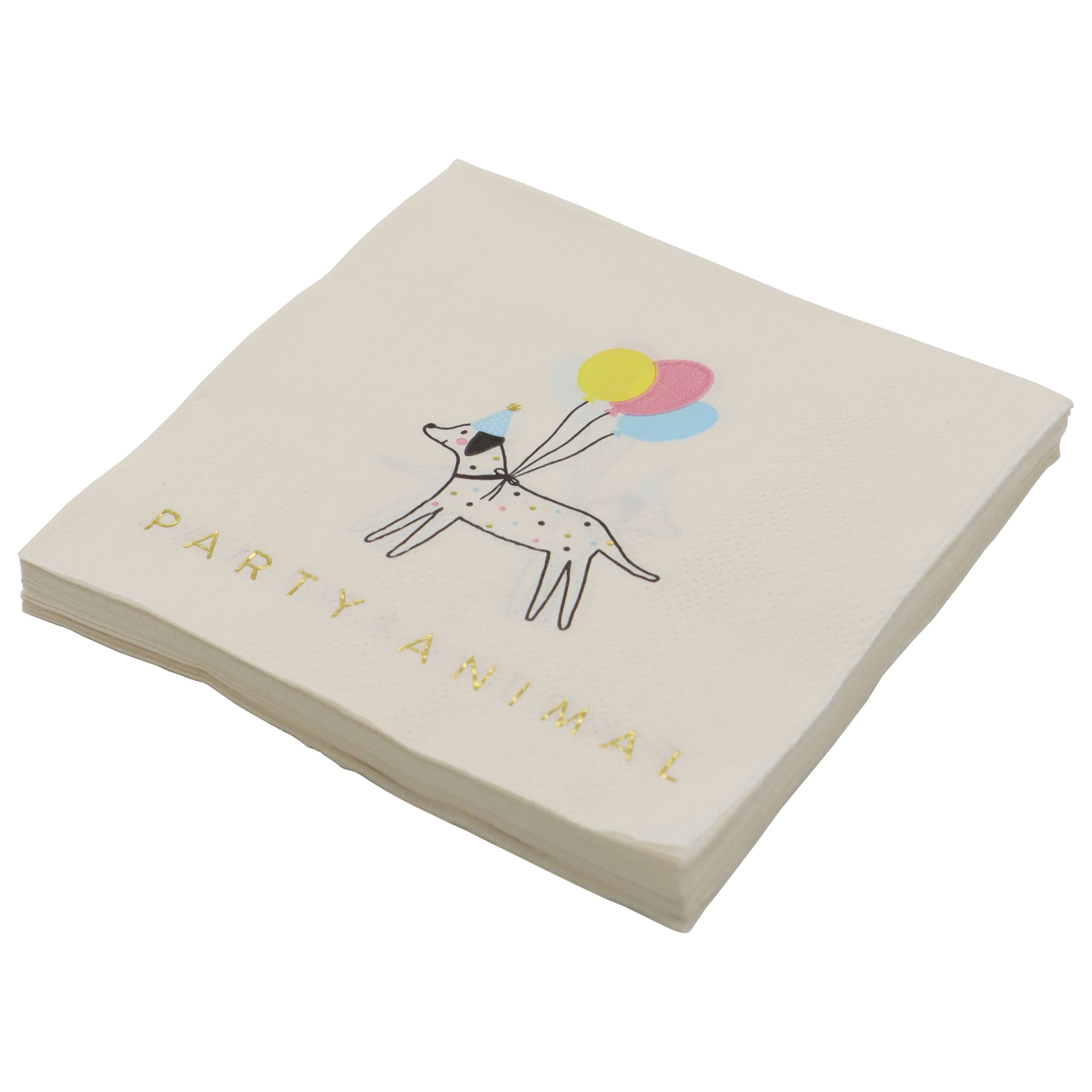 Party Animal Beverage Napkins, 20ct. by Celebrate It™ - Image 2