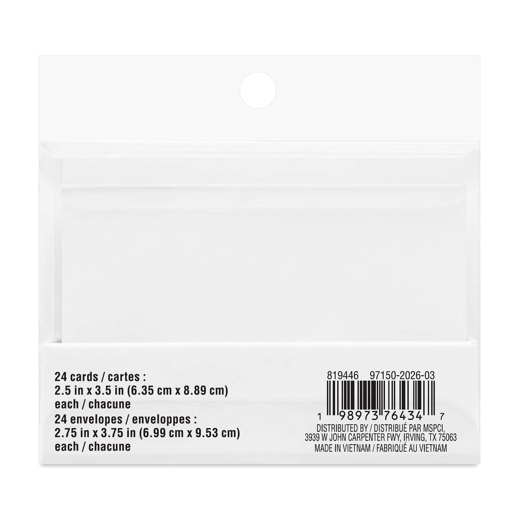 2.5" x 3.5" Mini Birthday Card & Envelope Sets, 24ct. by Recollections™ - Image 4