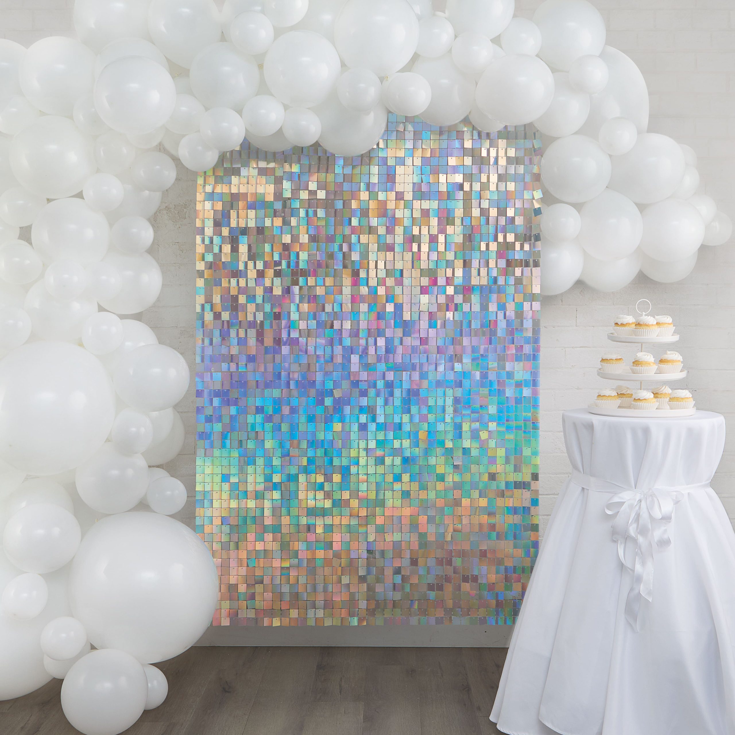 Iridescent Sequin Backdrop by Celebrate It™ - Image 2