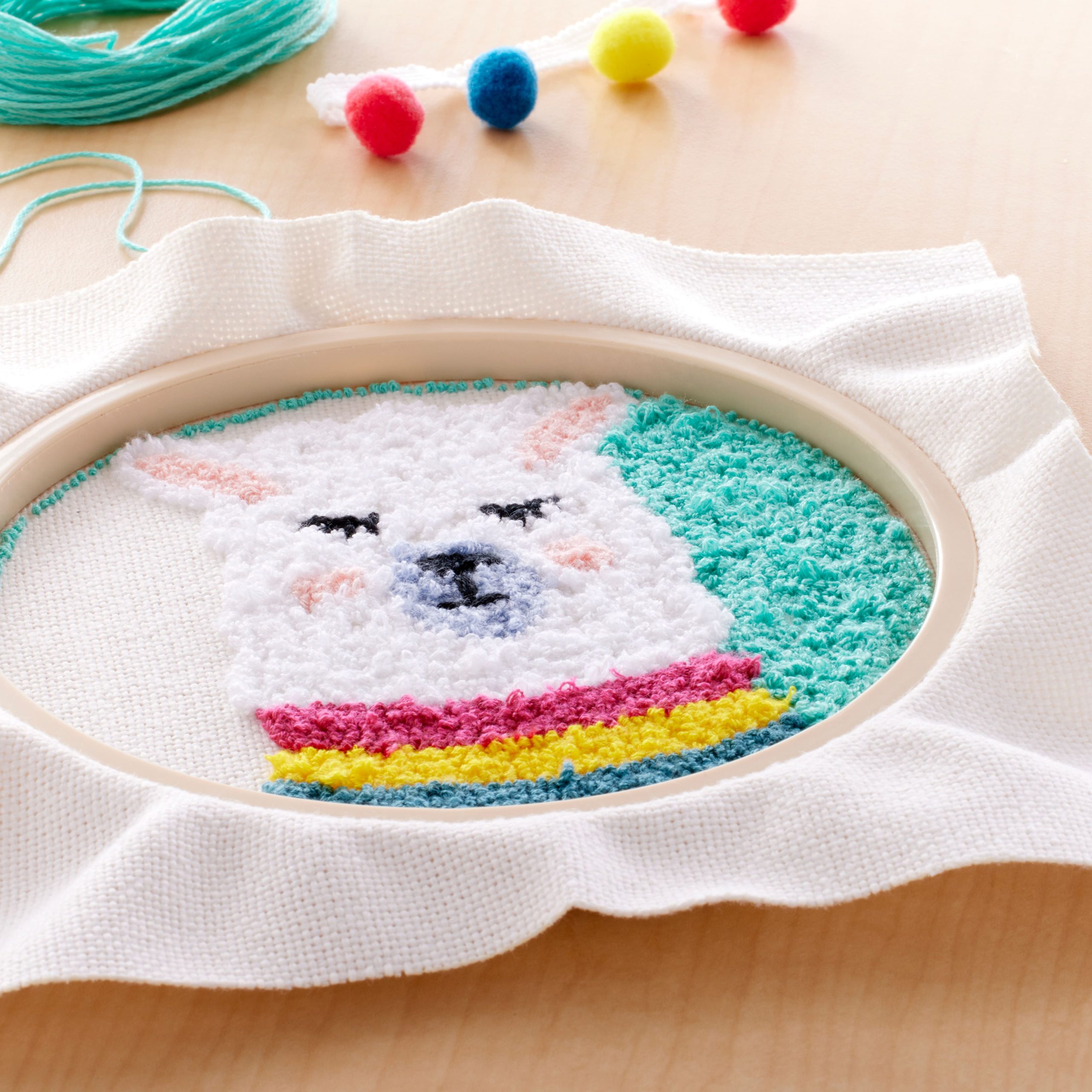 Llama Punch Needle Kit by Loops & Threads® - Image 2