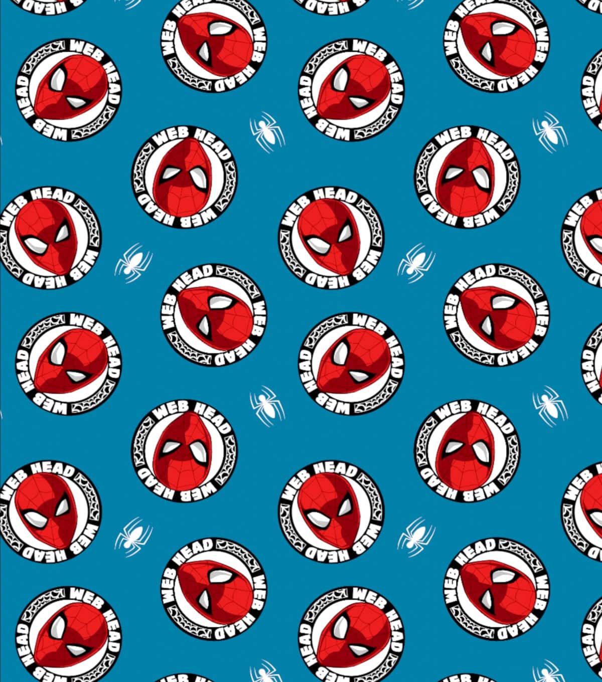 Marvel® Spider-Man Web Head Fleece Fabric
