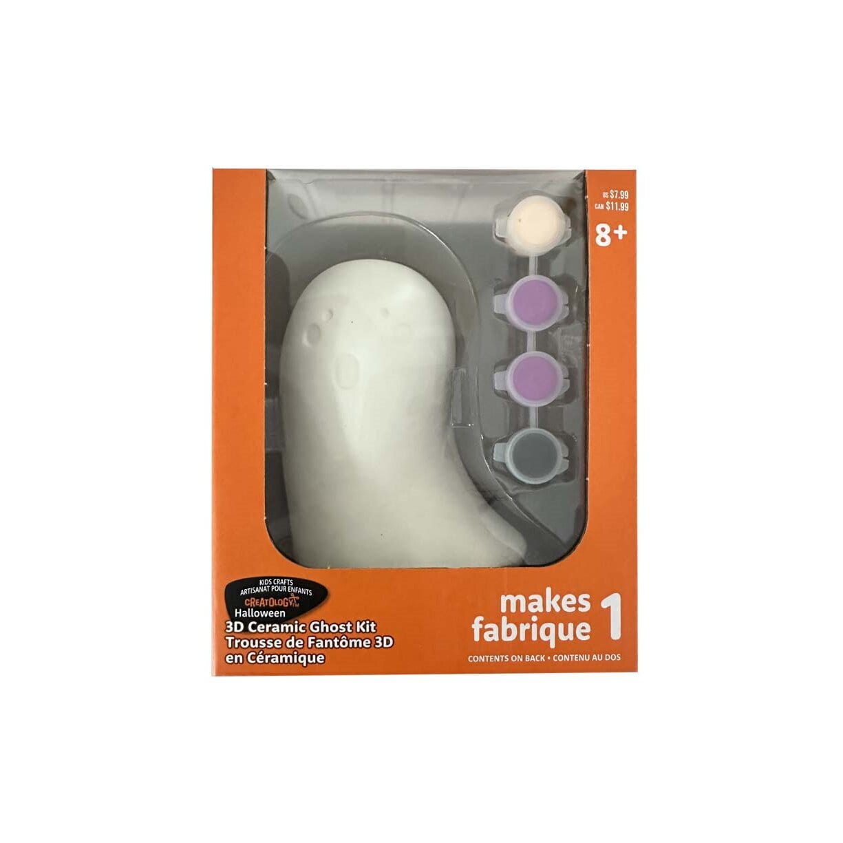 Color Your Own Ceramic Ghost Figure Kit by Creatology™