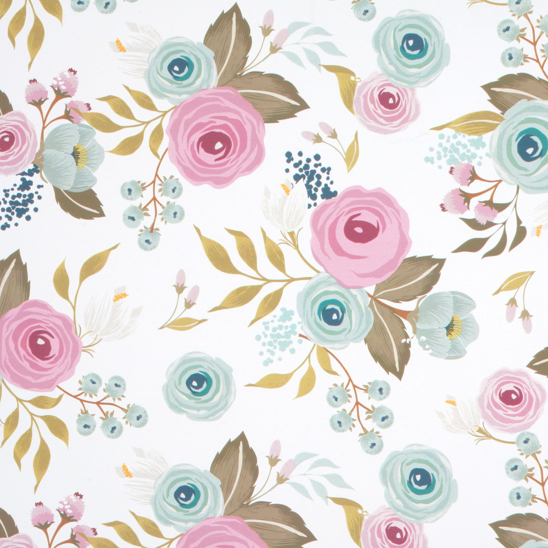 30" Floral Toss Gift Wrap by Celebrate It™