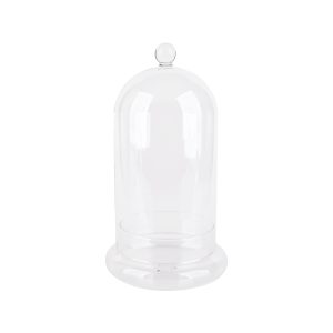 Large Glass Cloche with Base by Ashland®