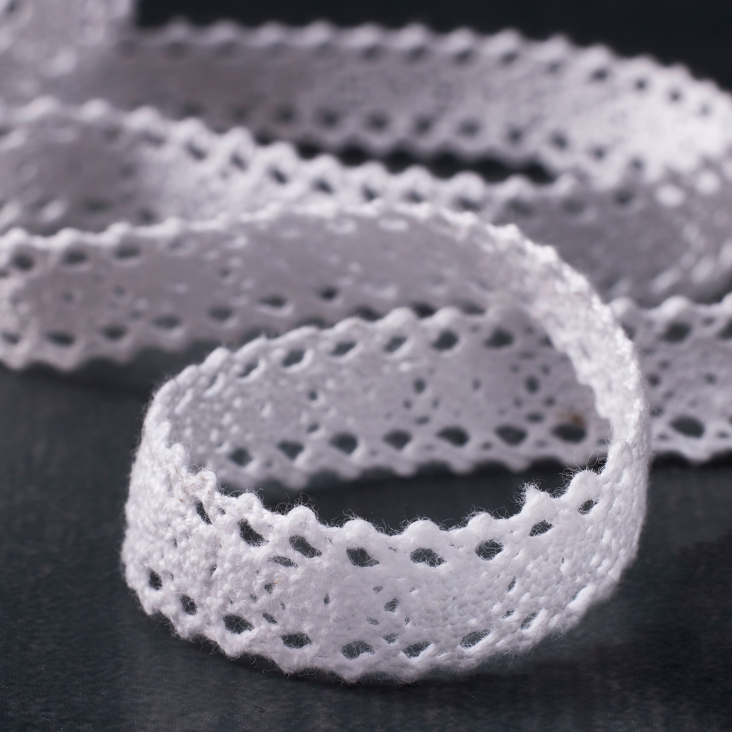 1/2" x 3yd. Lace Vintage Blush Ribbon by Celebrate It® Aria - Image 2