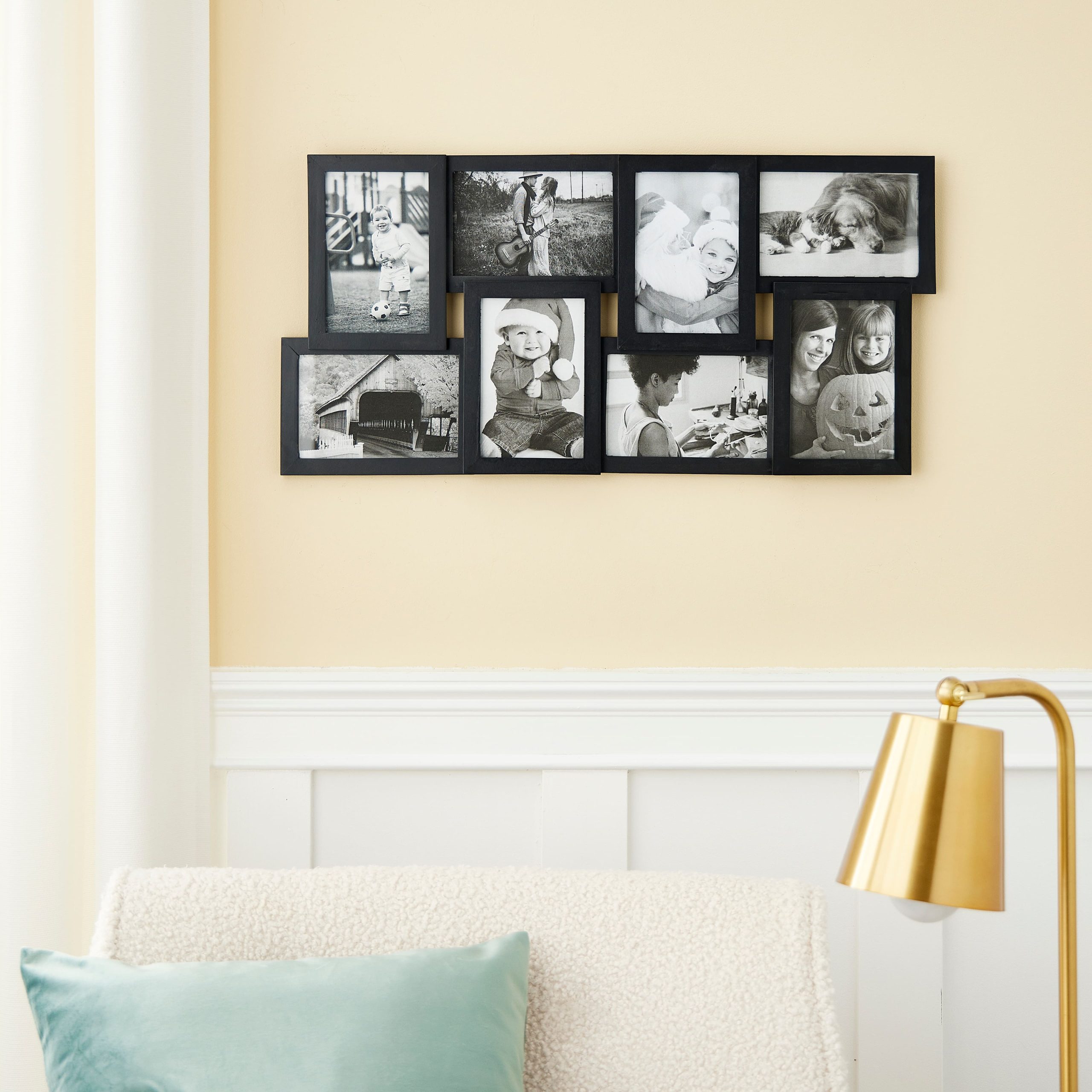 8 Opening 4" x 6" Black Collage Frame by Studio Décor® - Image 2