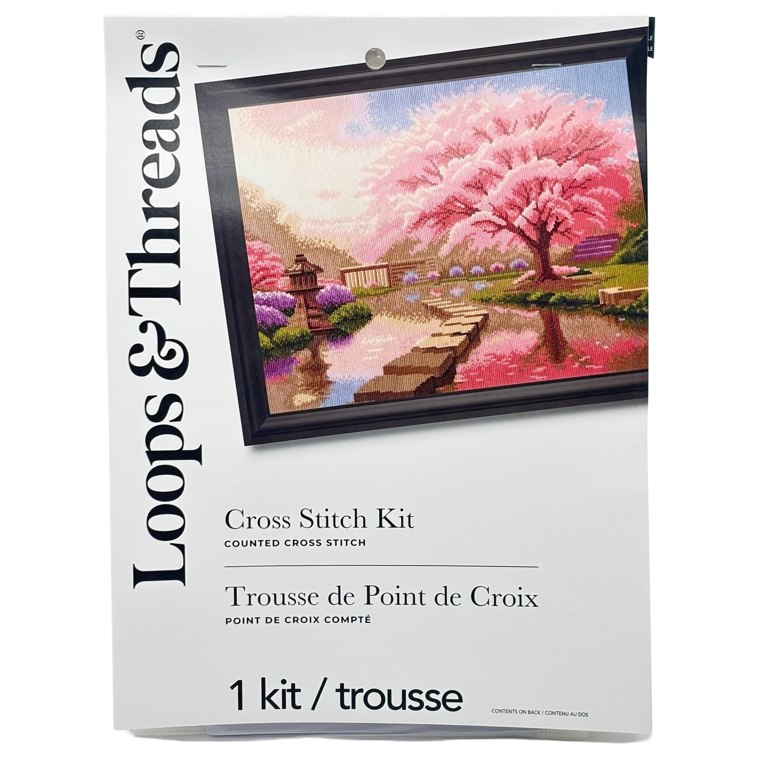 Blossom Garden Counted Cross Stitch Kit by Loops & Threads® - Image 2