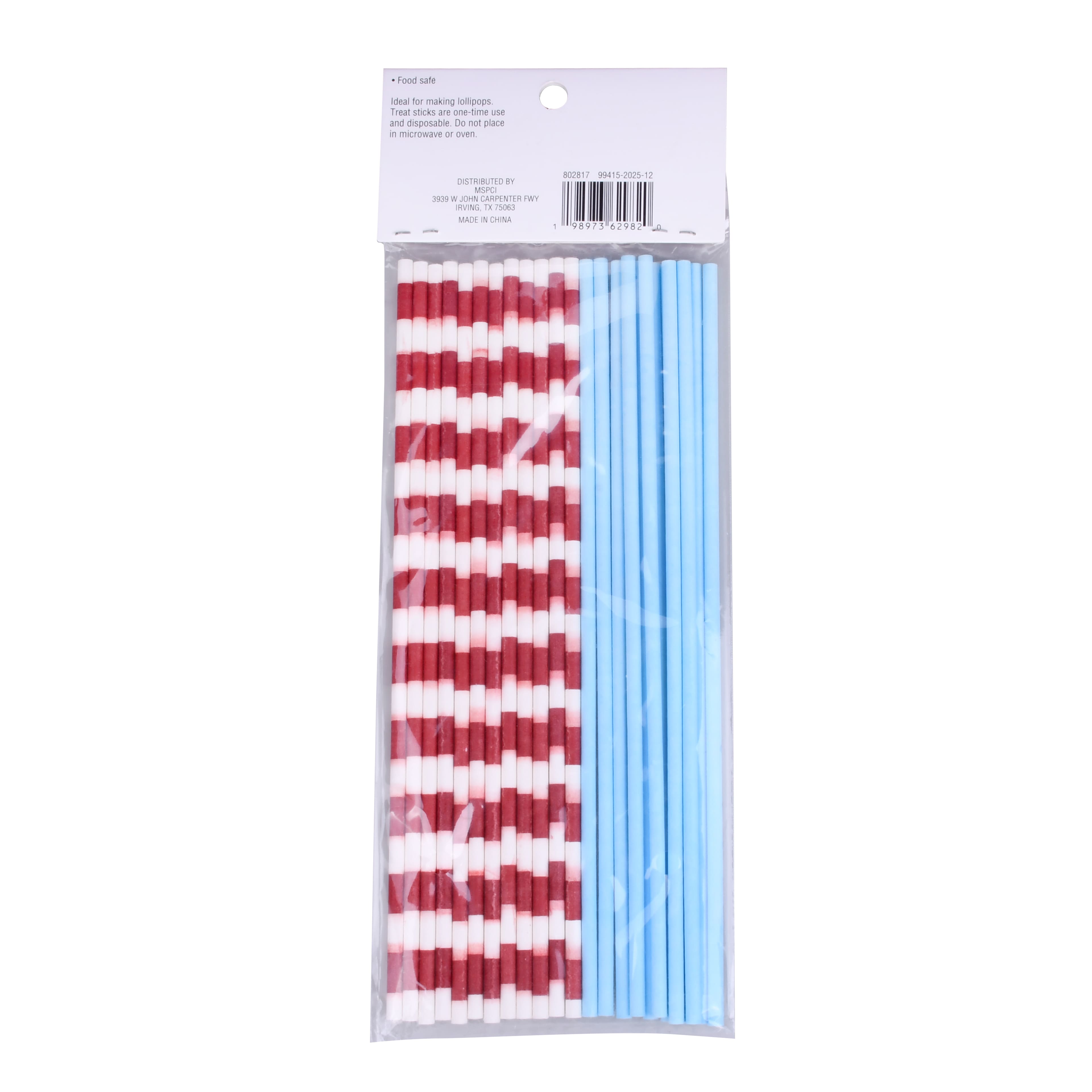 8" Red, White & Blue Treat Sticks, 24ct. by Celebrate It™