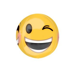 Orbz® XL™ 16" Winking Emoticon Foil Balloon