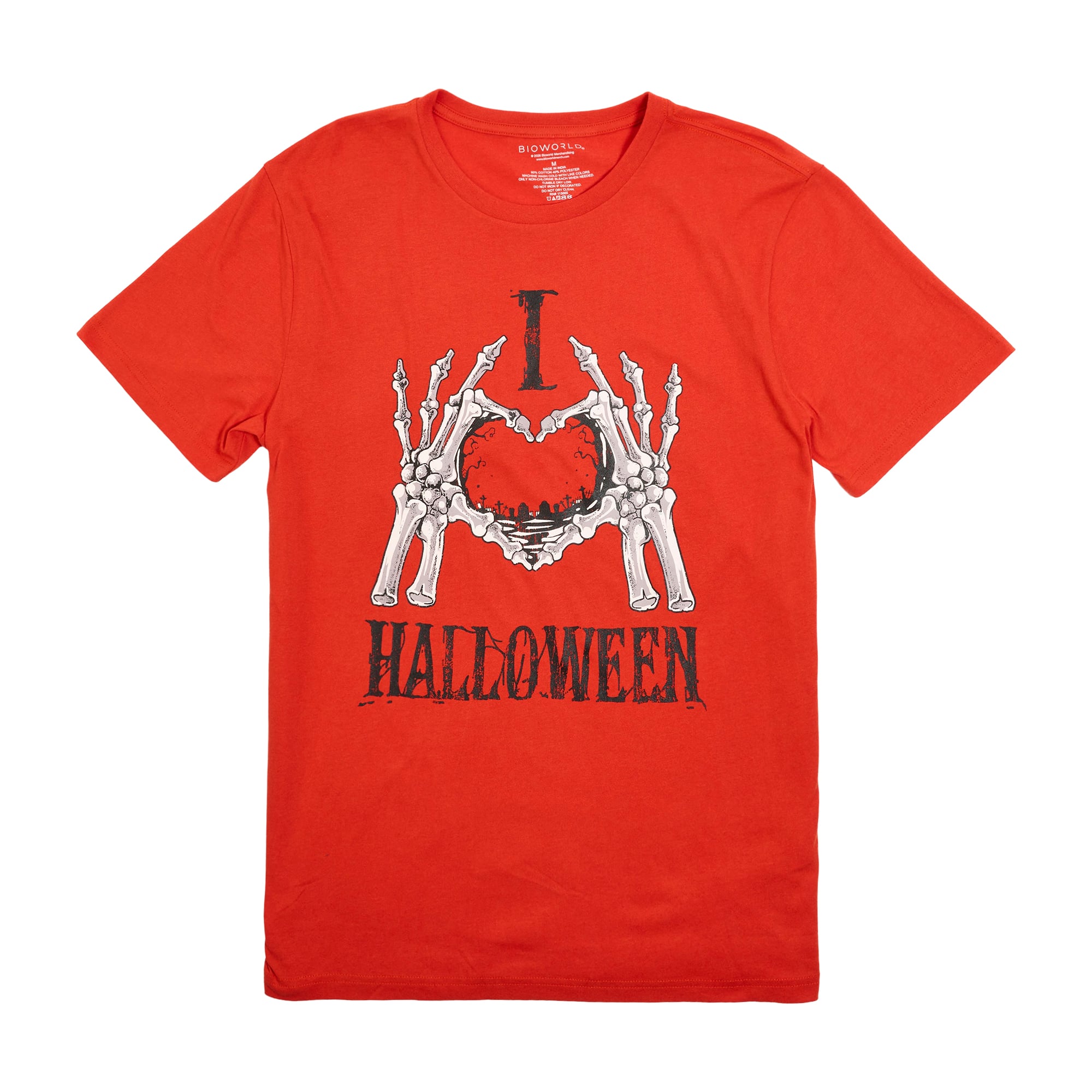 I Heart Halloween Adult T-Shirt
