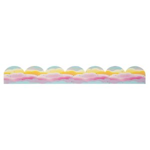 Class Rules! 2.25" x 18" Clouds Borders, 12ct. by B2C™