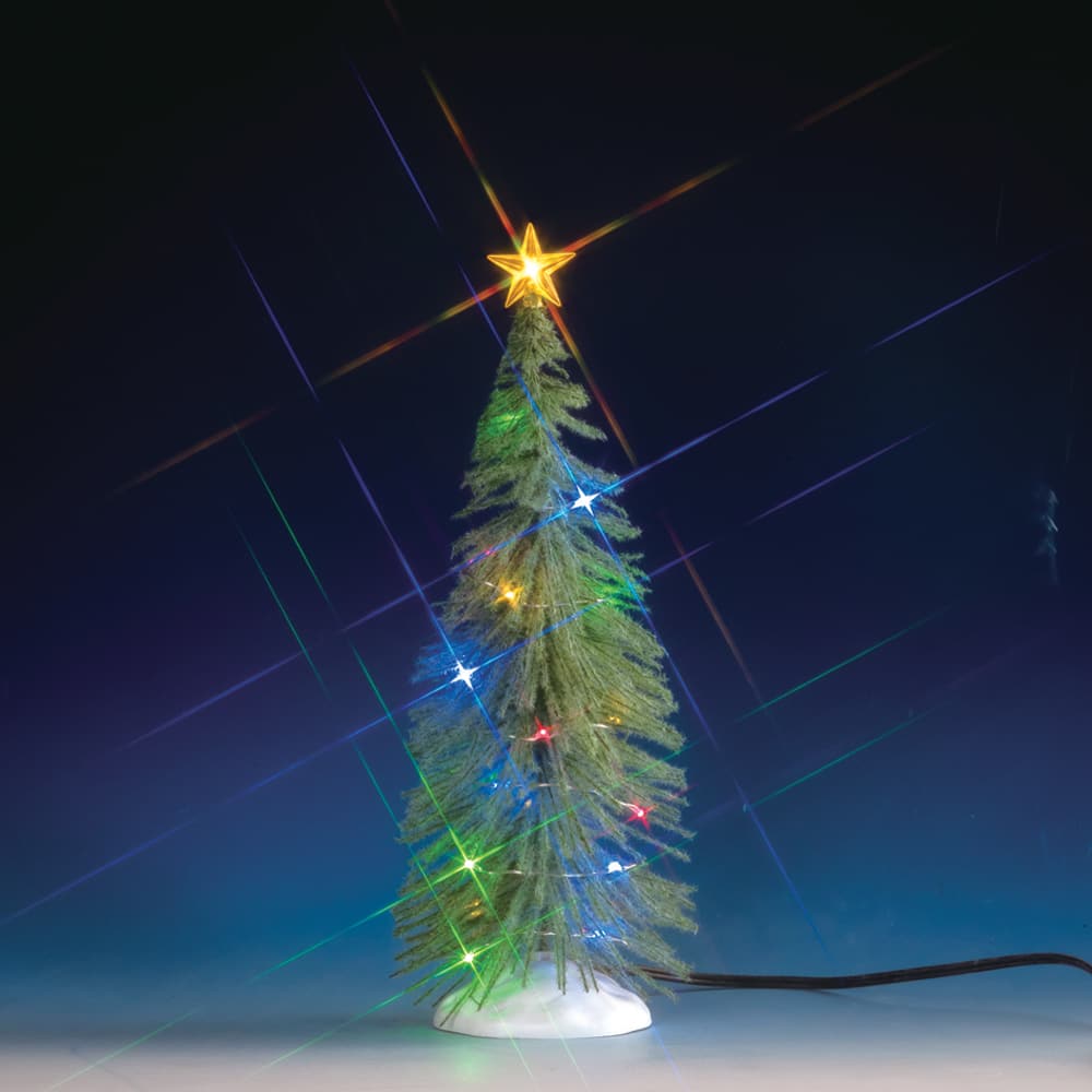 Lemax® Large Chasing Multi Light Spruce Tree