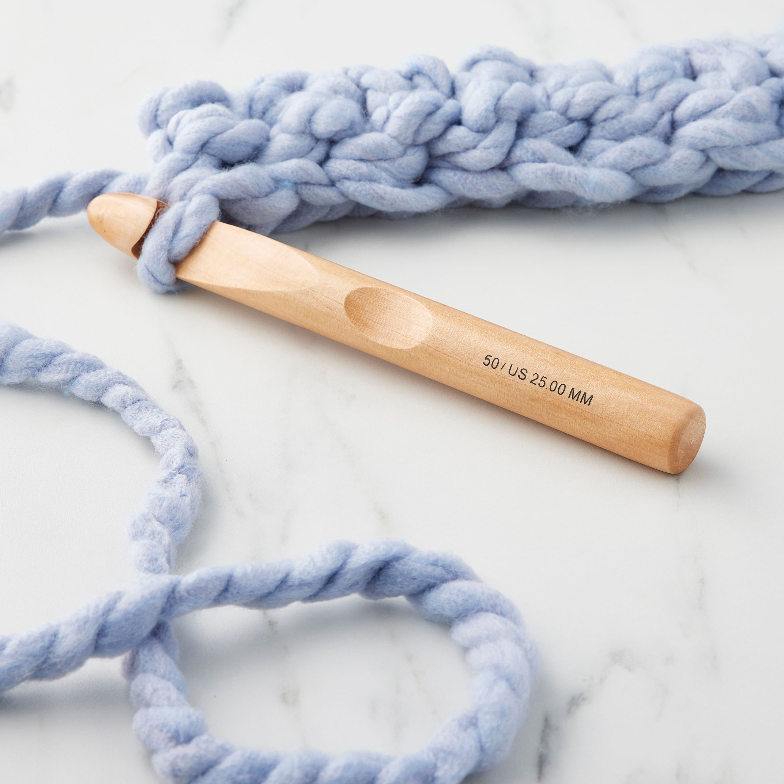 Jumbo Wood Crochet Hook by Loops & Threads® - Image 2