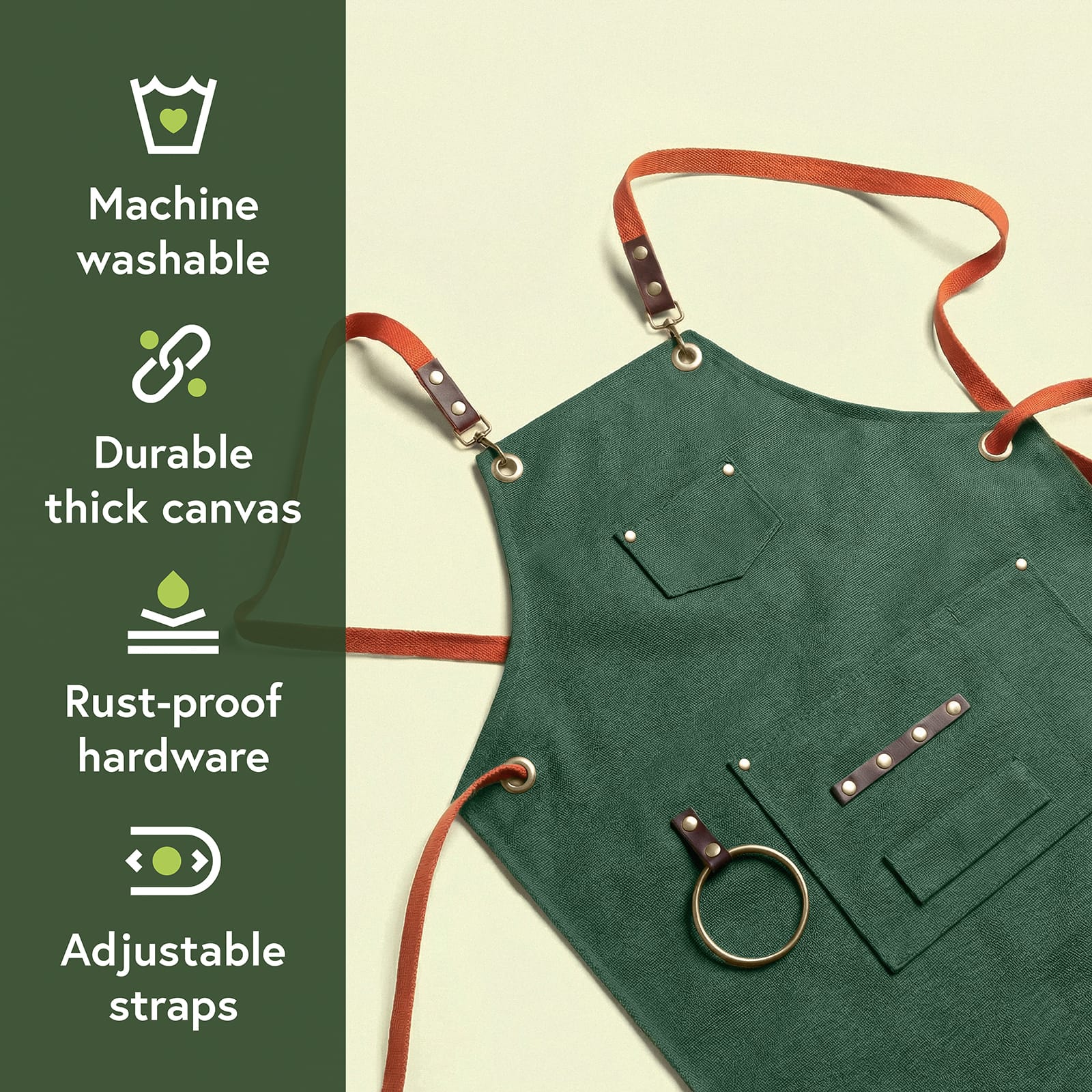 We The Wild™ Water-Resistant Plant Care Gardening Apron - Image 2
