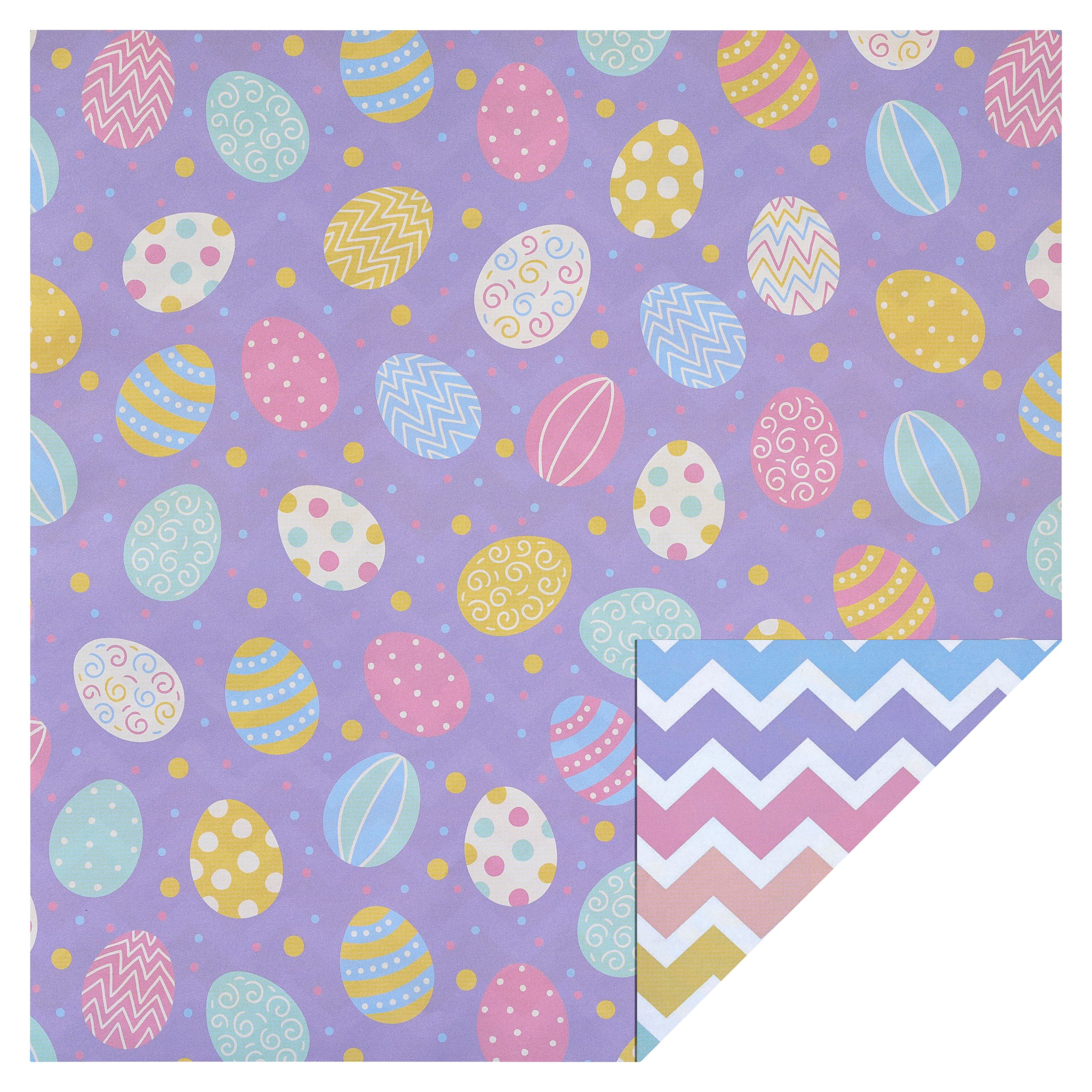 Easter Eggs Double-Sided Cardstock Paper by Recollections™, 12" x 12"