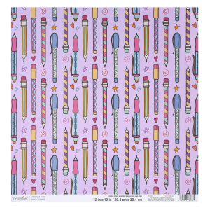 12" x 12" Back-to-School Double-Sided Cardstock Paper by Recollections™