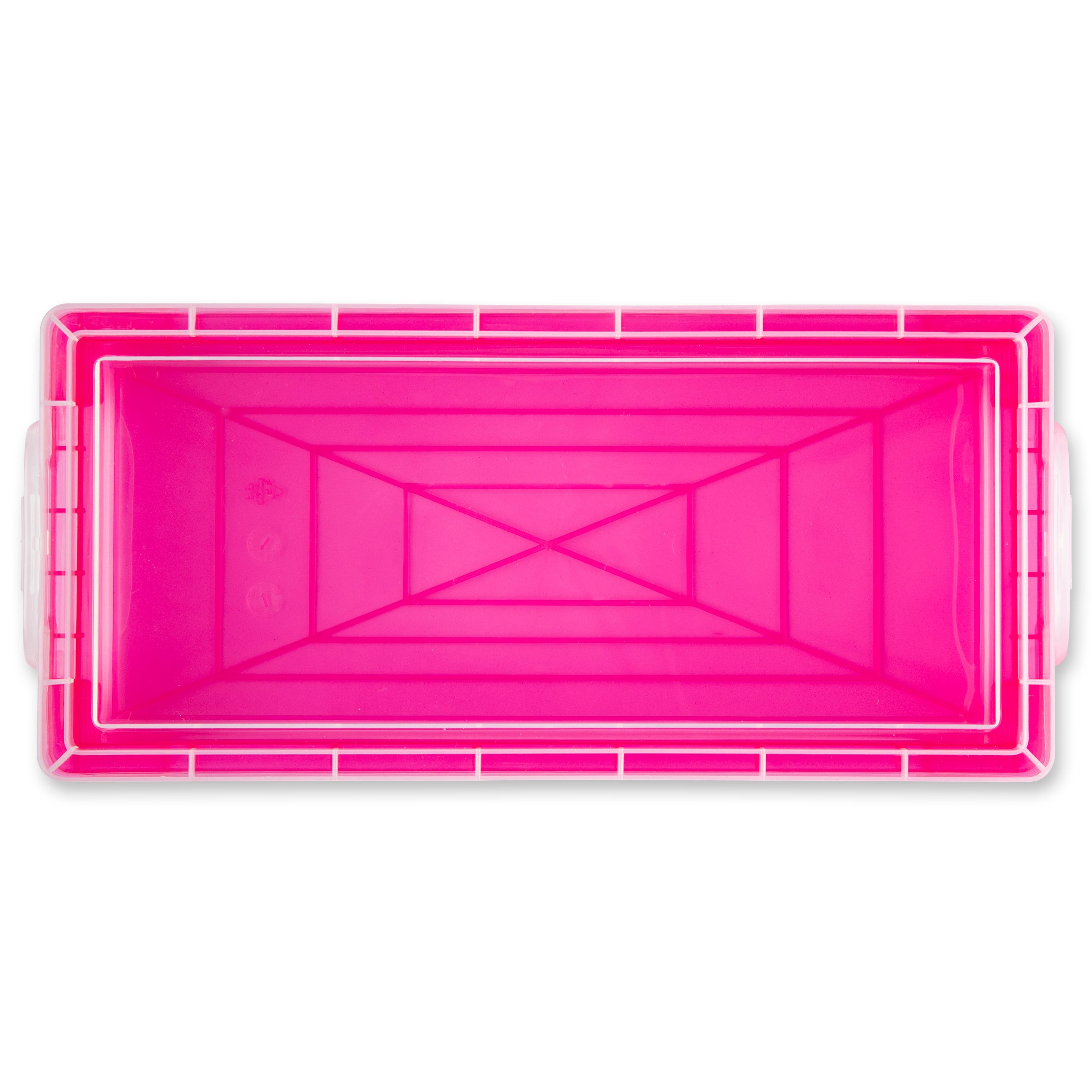 Pink Stacking Pencil Box by Simply Tidy™