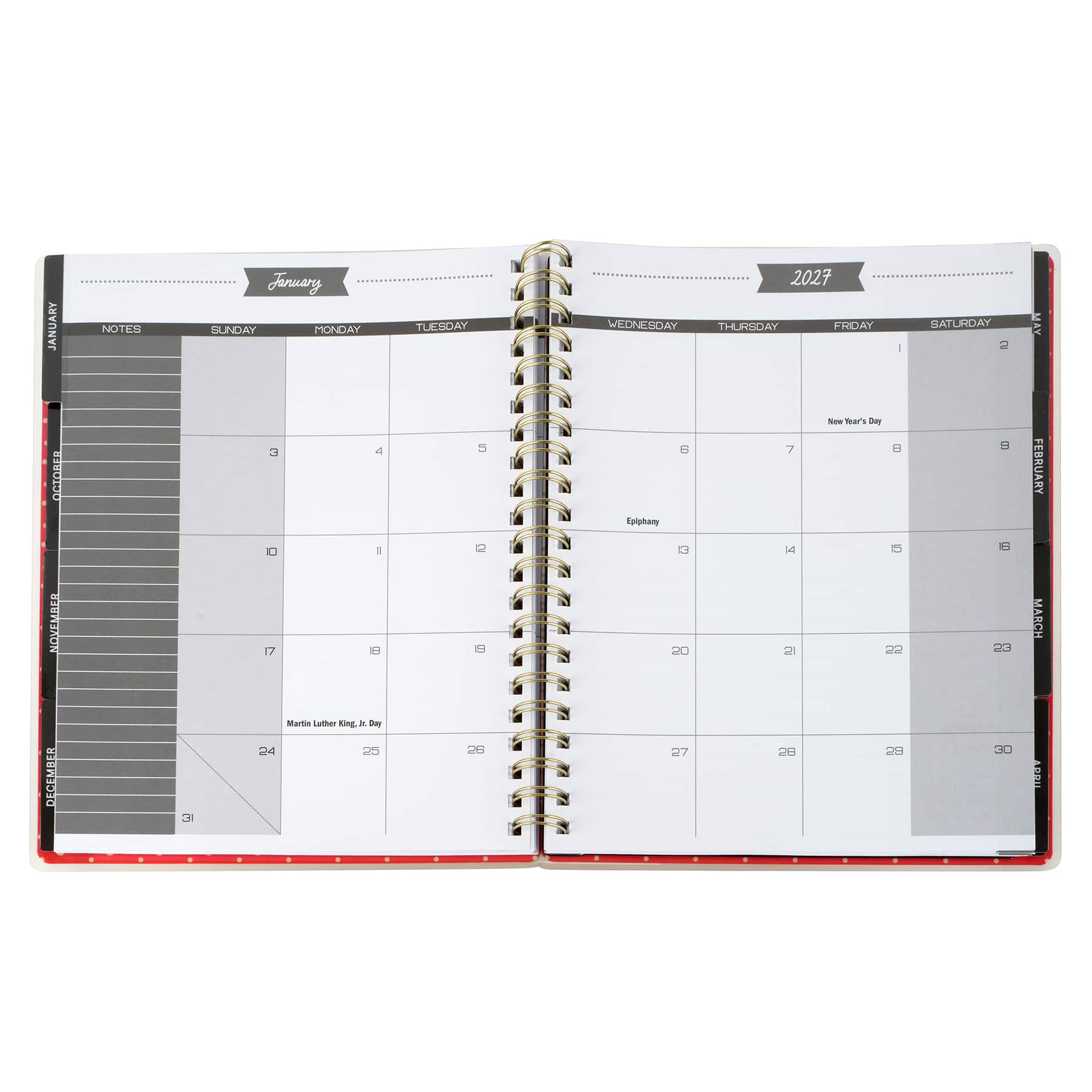 Back to School 9" x 11" 2026-2027 Wire Bound Teacher Planner by Recollections™ - Image 4