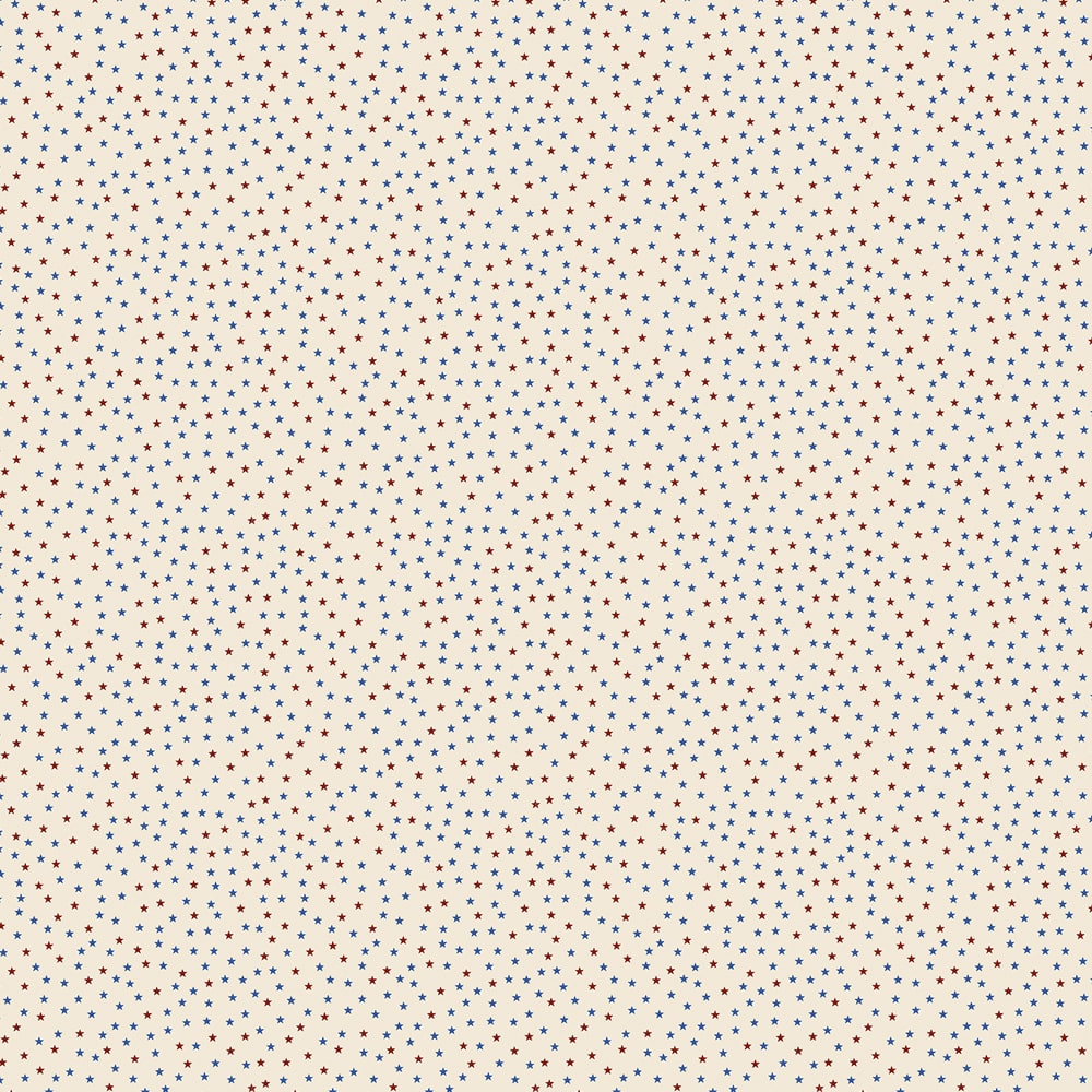 Fabric Traditions Red, White & Blue Stars Cotton Quilting Fabric - Image 2