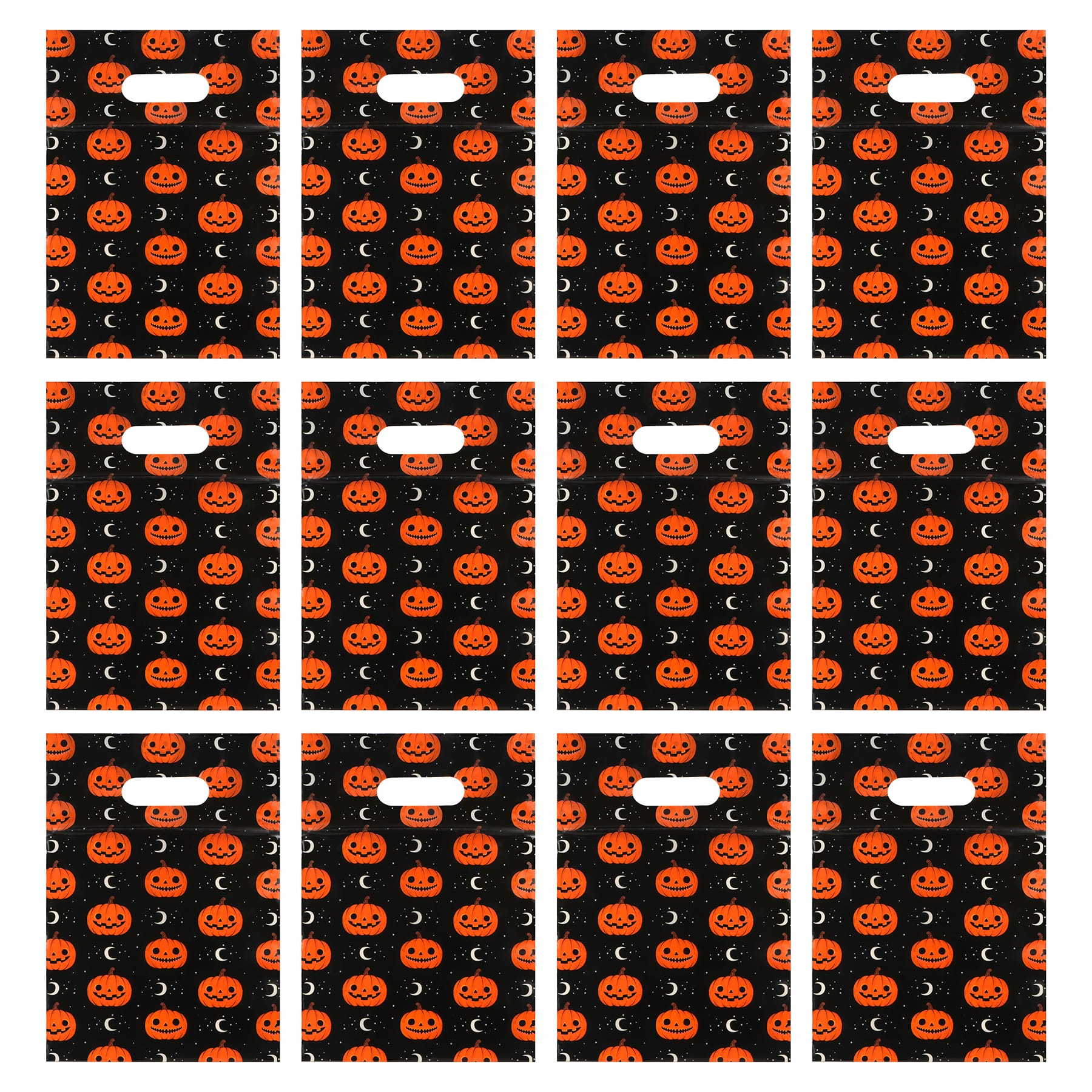 Pumpkin Zipper Treat Bags, 12ct. by Makery™