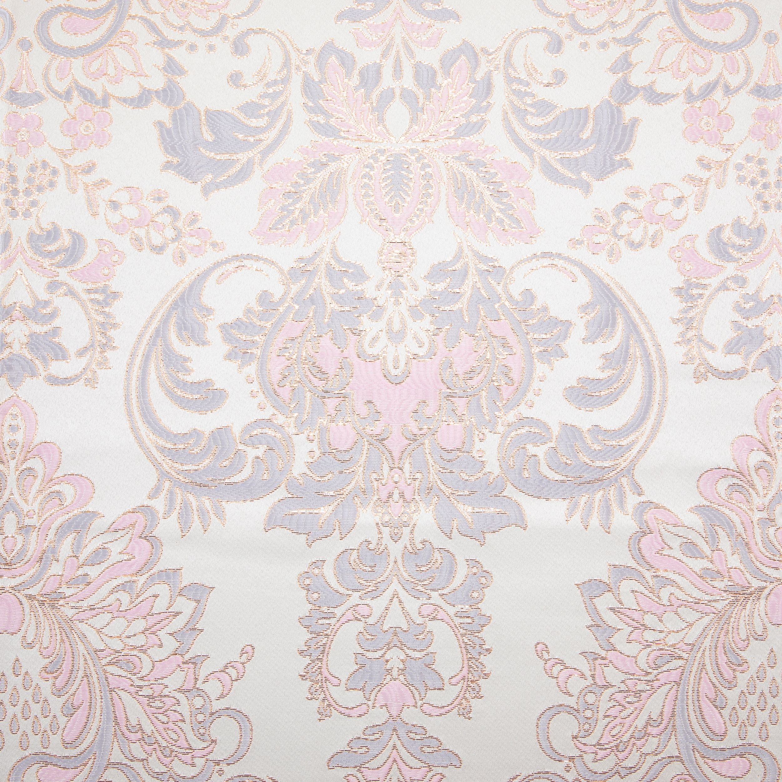 Cosplay by Yaya Han Ivory, Pink & Gold Duchesse Floral Brocade Fabric