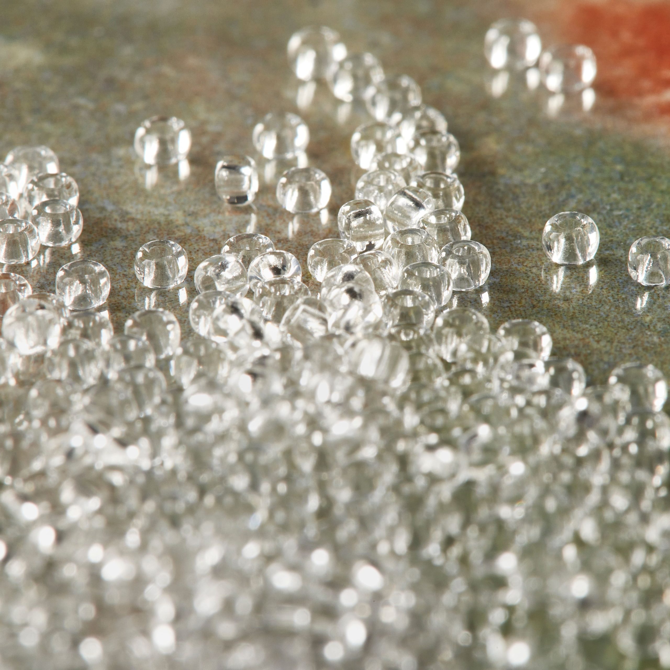 John Bead Opaque Czech Glass Seed Beads, 11/0 - Image 2
