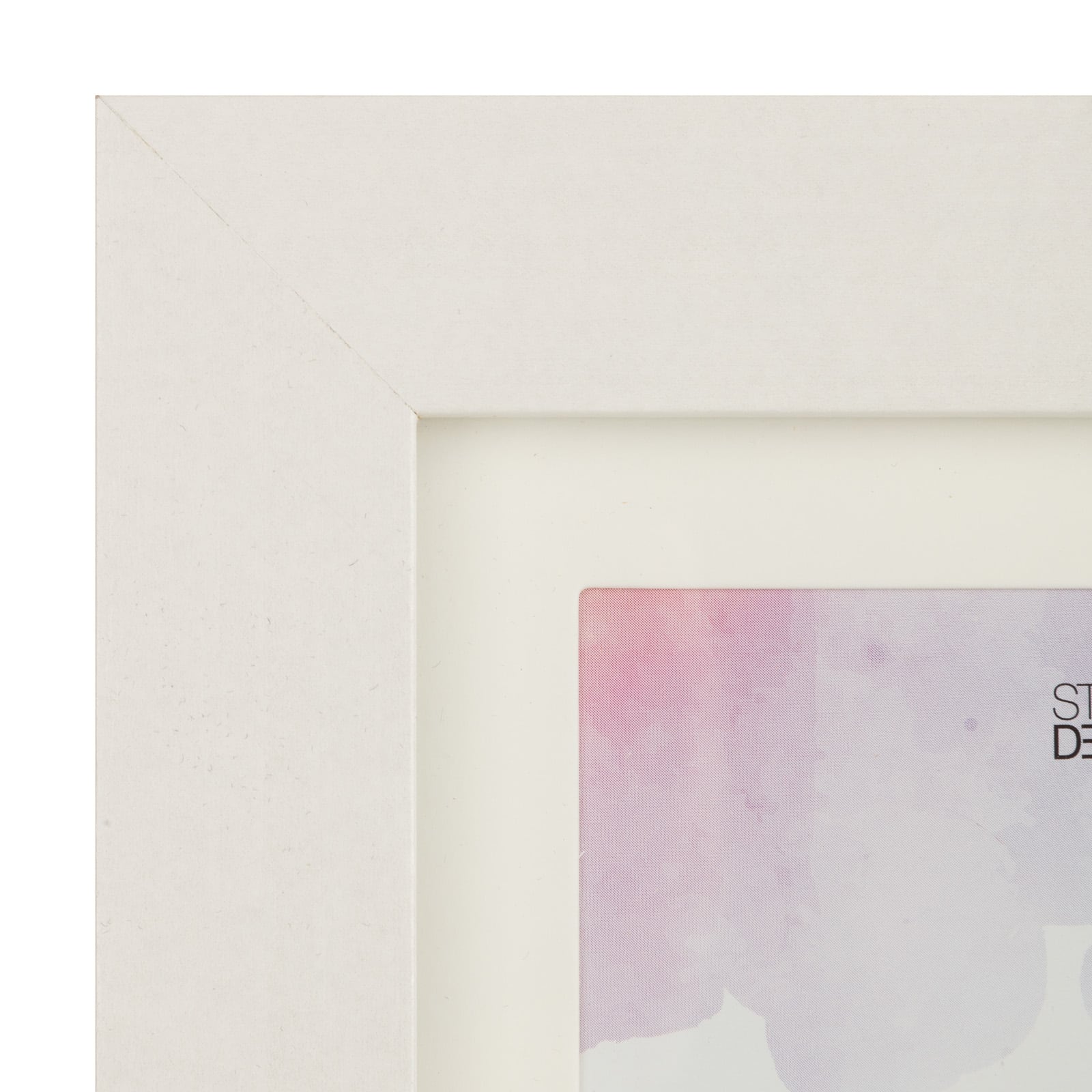 Simply Essentials™ 4" x 6" White Frame with Mat by Studio Décor® - Image 4