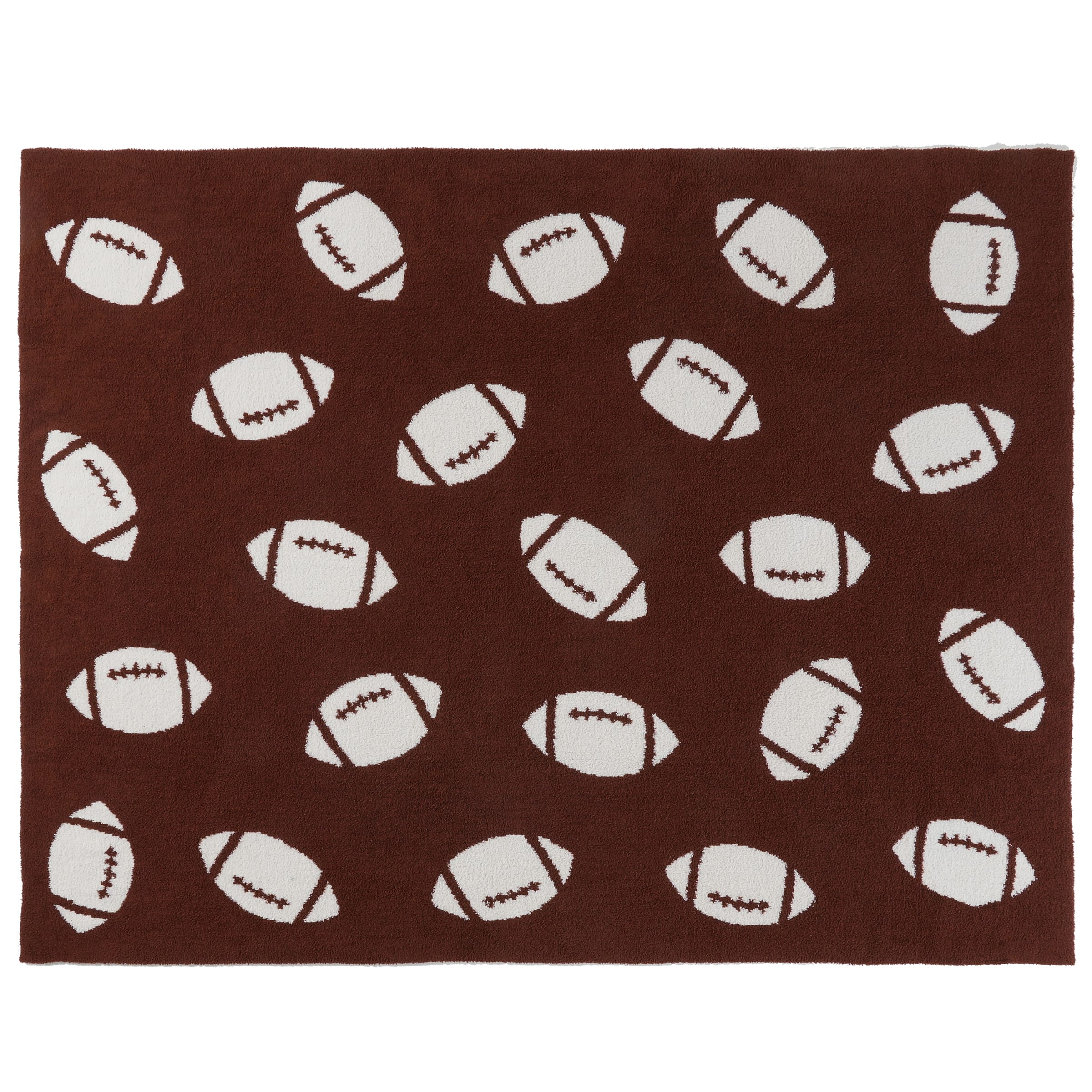 50" x 60" Brown Football Blanket by Celebrate It™