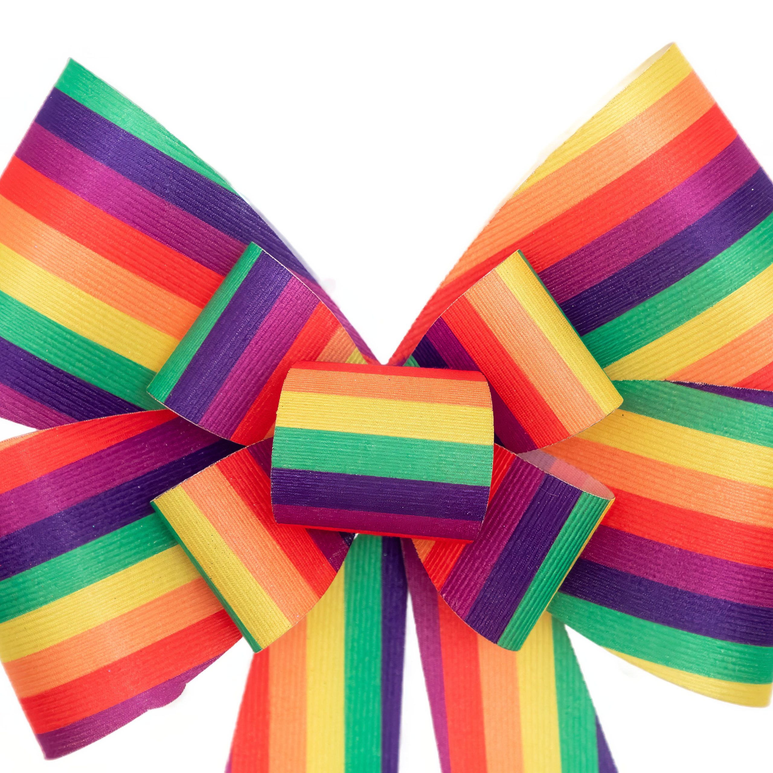 24" Rainbow Bow Wall Décor by Celebrate It™ - Image 2