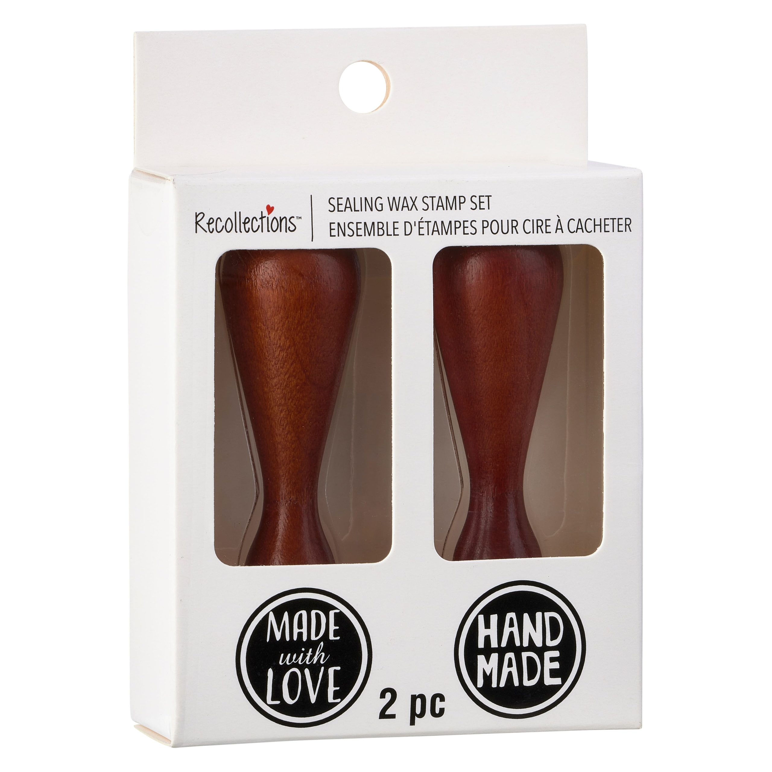 Made with Love & Hand Made Wax Stamp Set by Recollections™ - Image 3