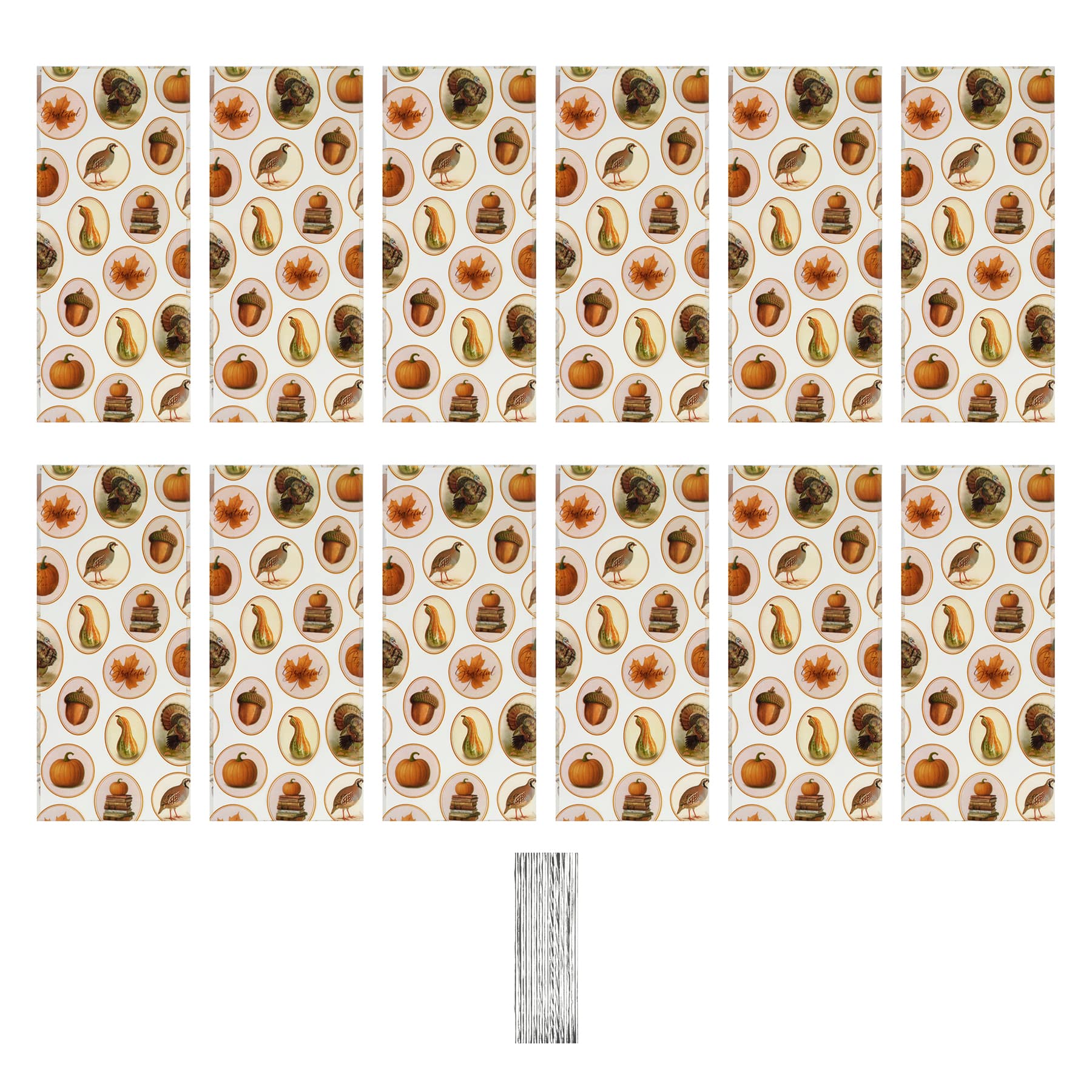 Thanksgiving Pumpkin Cello Treat Bags, 12ct. by Makery™