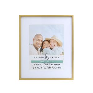 Expressions™ Gold Sydney Frame with Mat by Studio Décor®