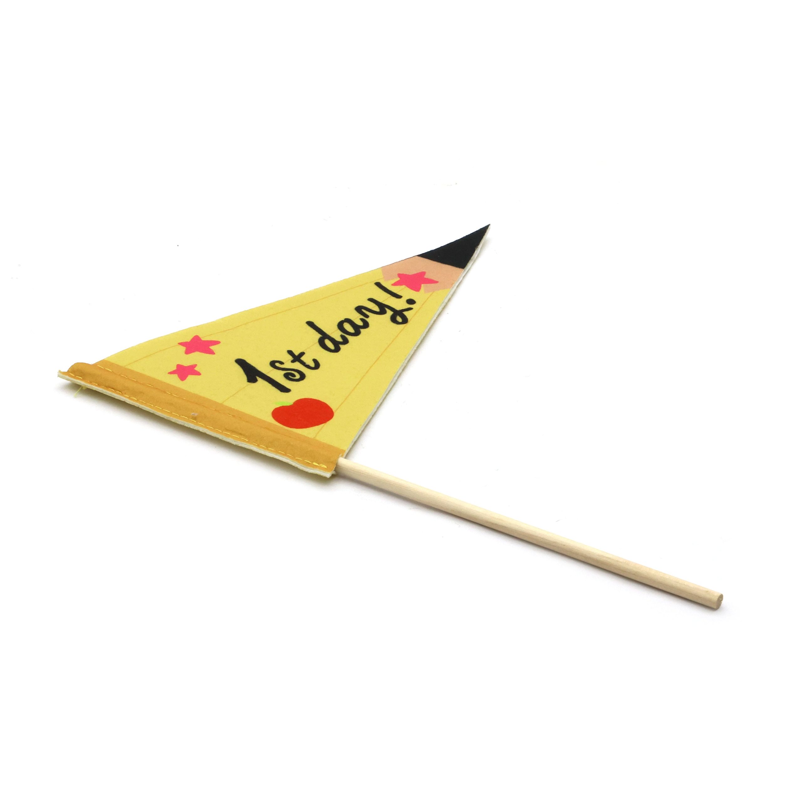 13.25" Teacher Pennant Wand by B2C™ - Image 2