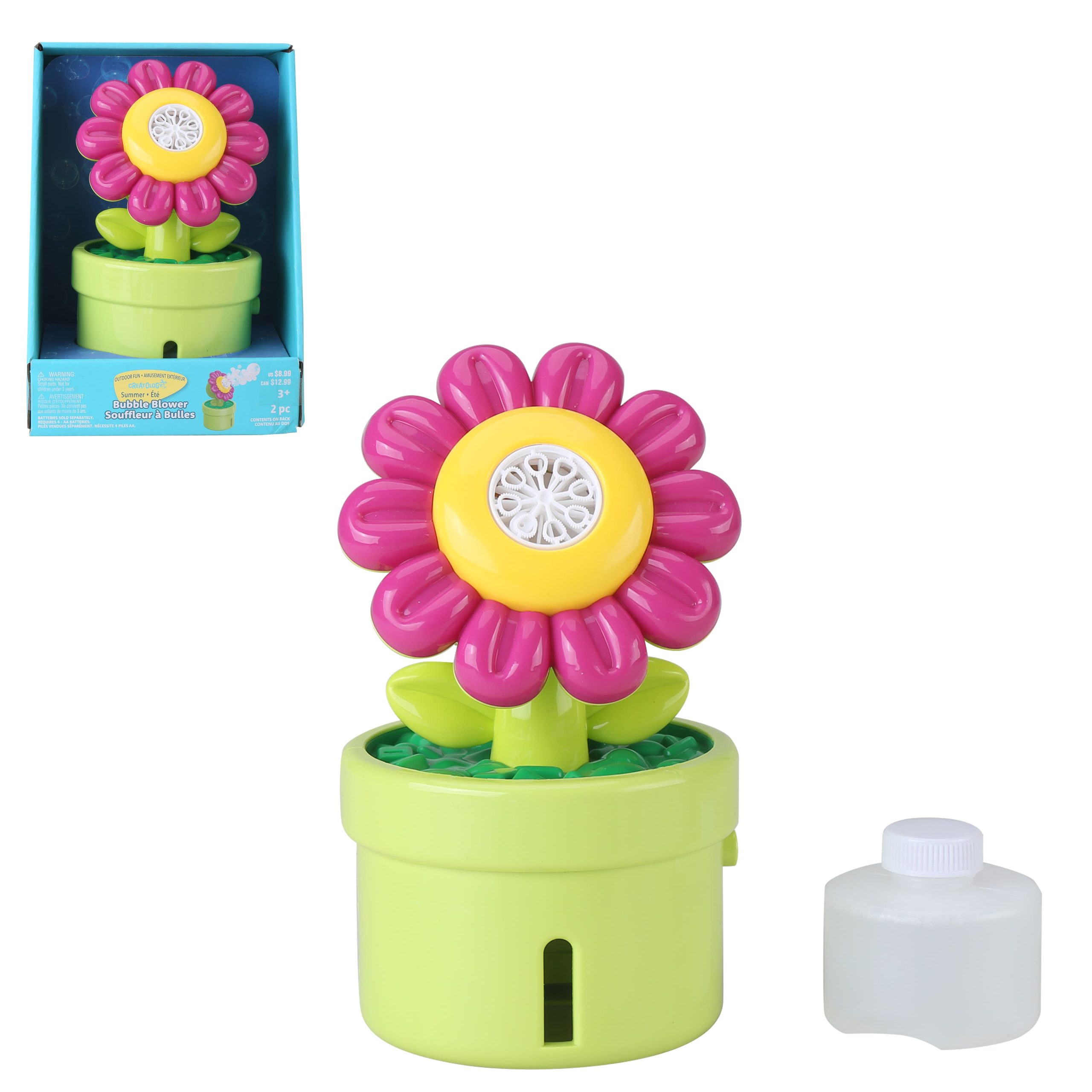 Summer Outdoor Flower Bubble Blower by Creatology™ - Image 4