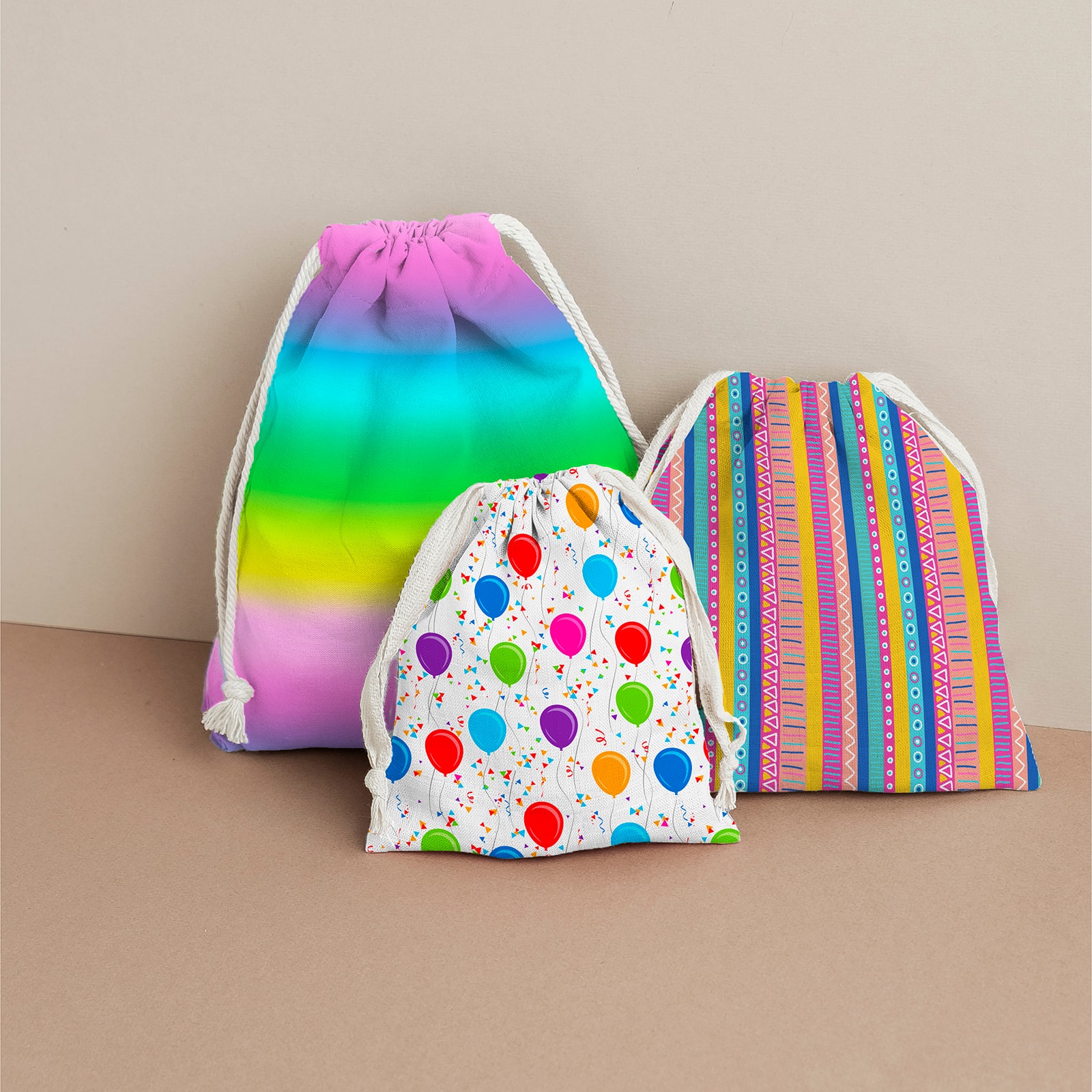 Colorful Ombre Cotton Fabric by Loops & Threads™ - Image 2