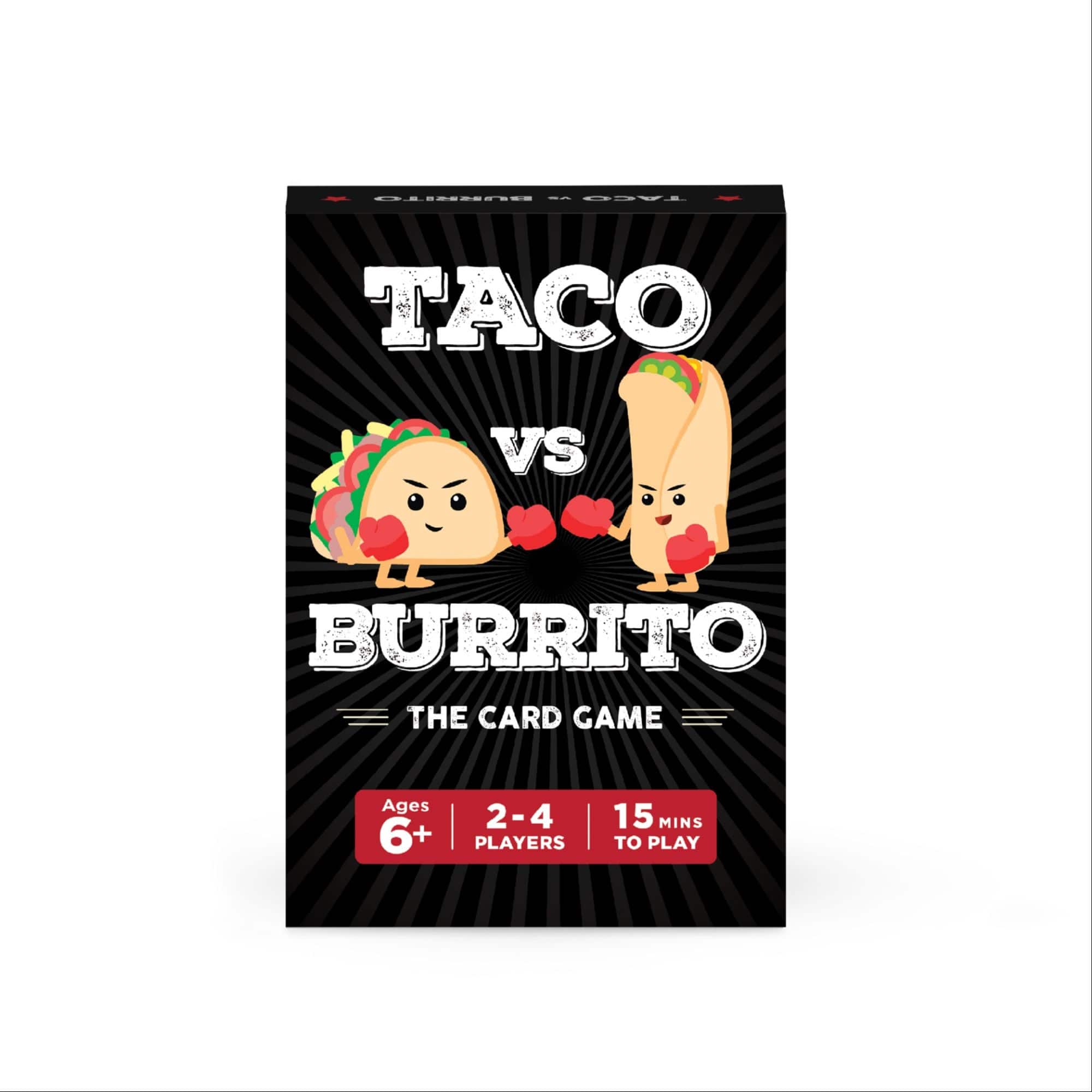 Taco vs Burrito Card Game