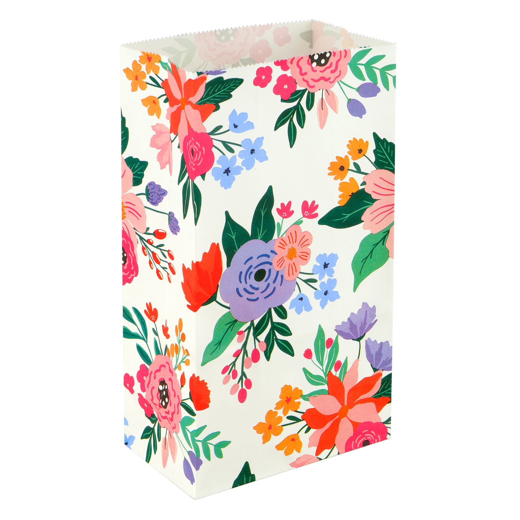 Multicolor Flowers Favor Bags, 12ct. by Celebrate It™