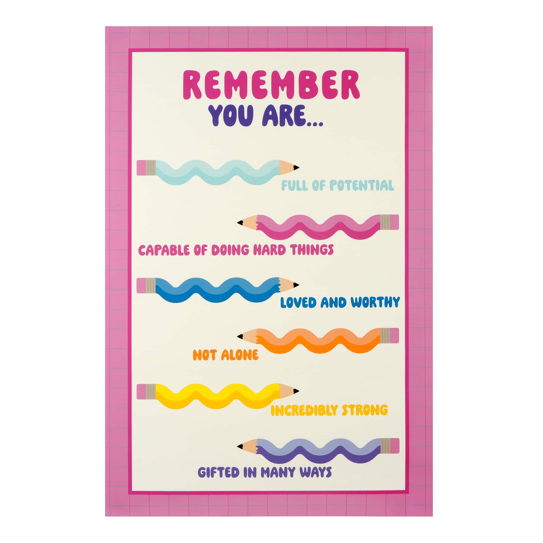Class Rules! 12" x 18" Fresh Start Poster Set by B2C™ - Image 2