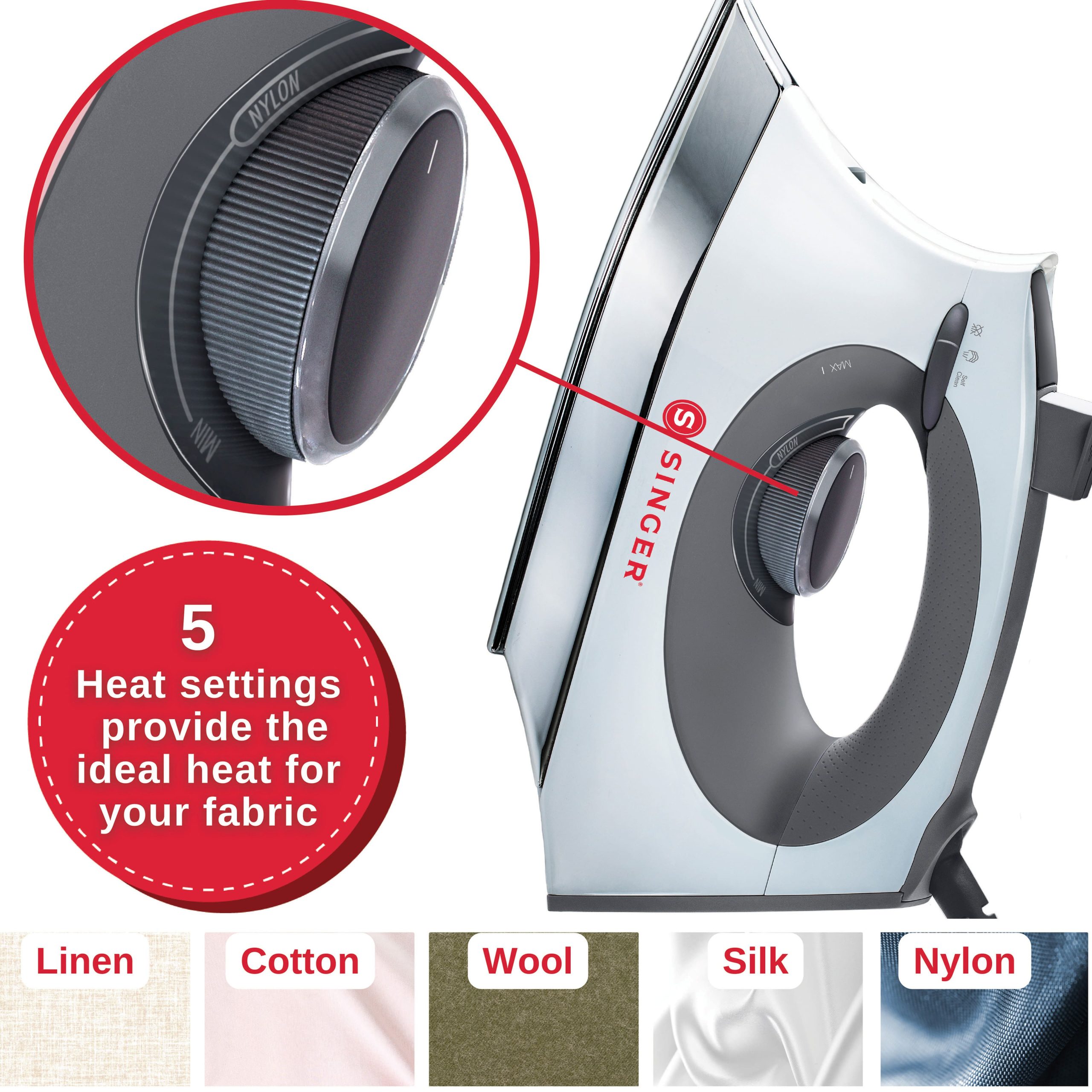 SINGER® SteamCraft Steam Iron - Image 4
