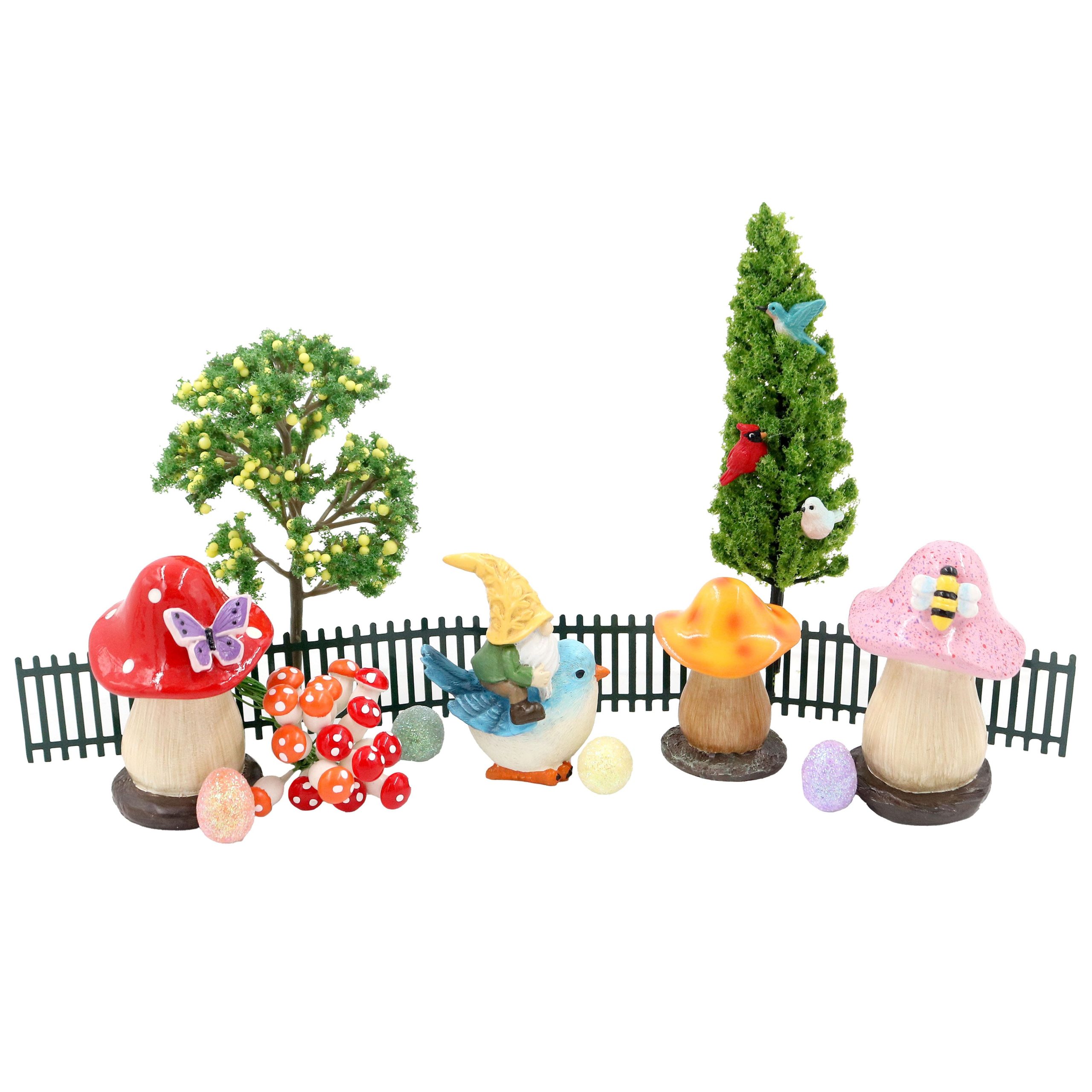 Mini Green Metal Fence by Ashland® - Image 4