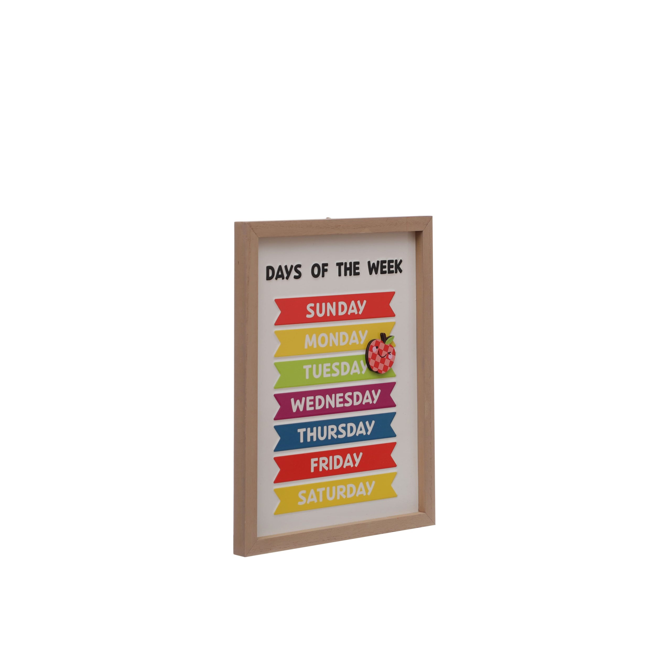 Class Rules! 9.75" x 12.5" Weekdays with Magnet Wall Décor by B2C™ - Image 2