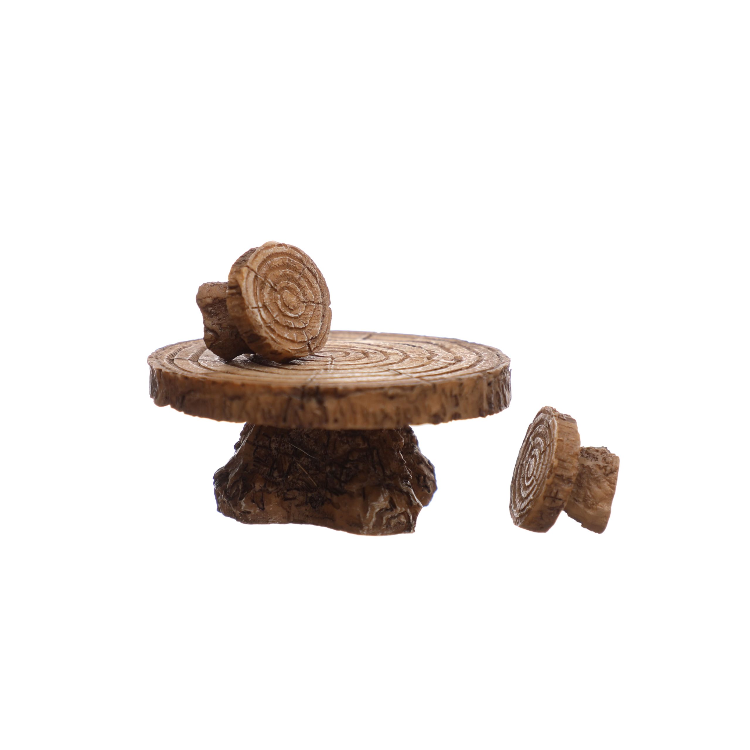 Mini Tree Stump Table & Seats by Ashland® - Image 3