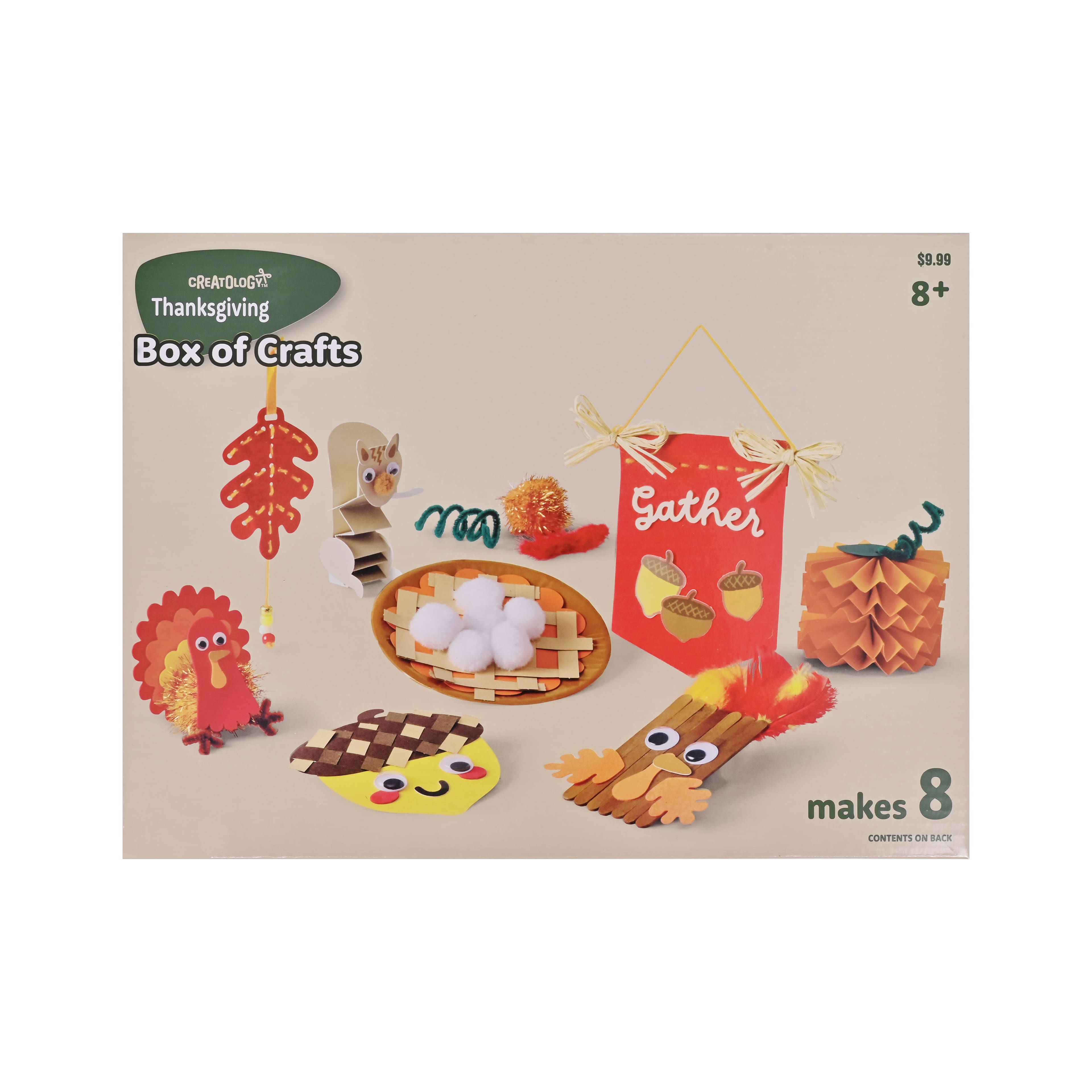 Thanksgiving Character Craft Box Kit by Creatology™