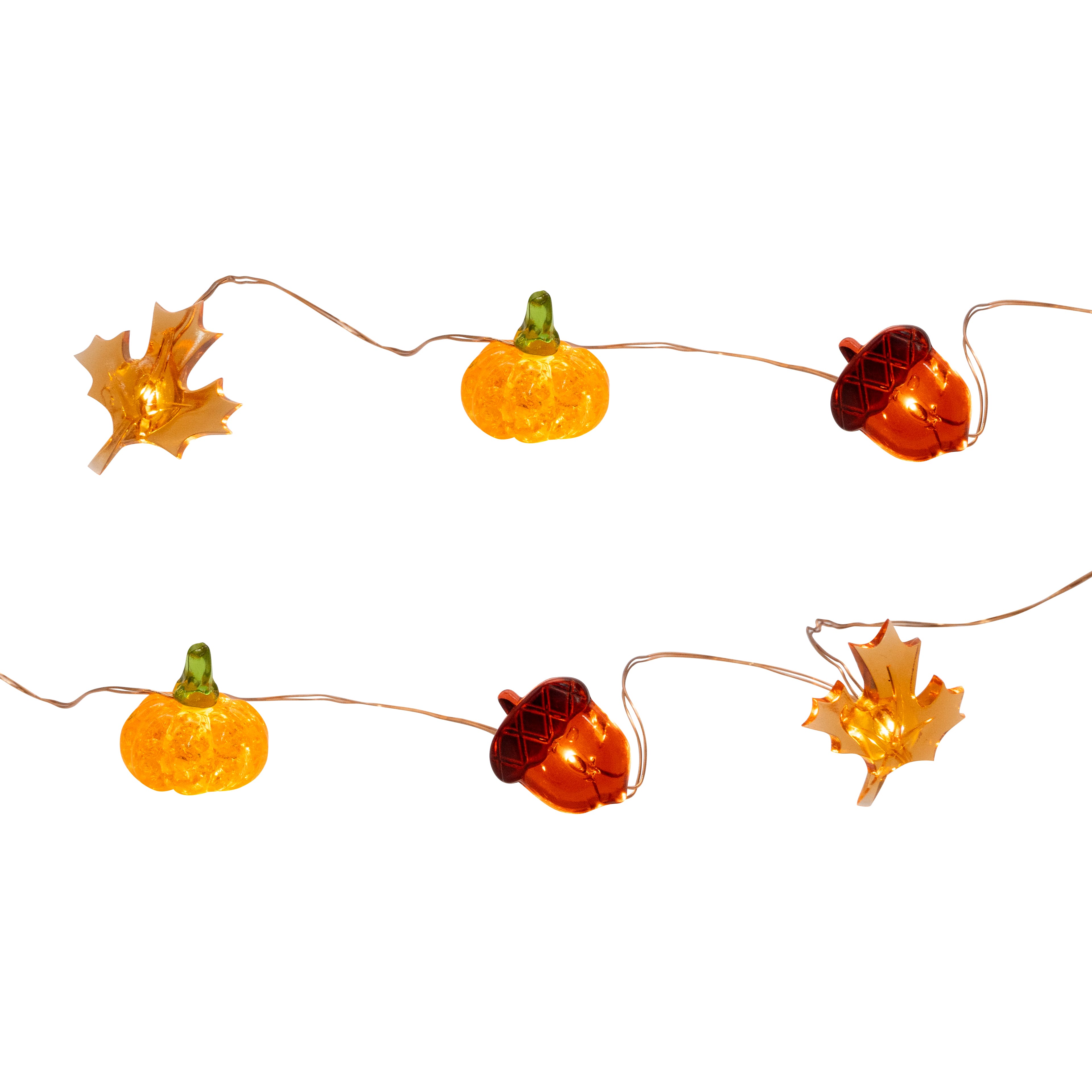 18ct. Fall Icon LED String Lights by Ashland®