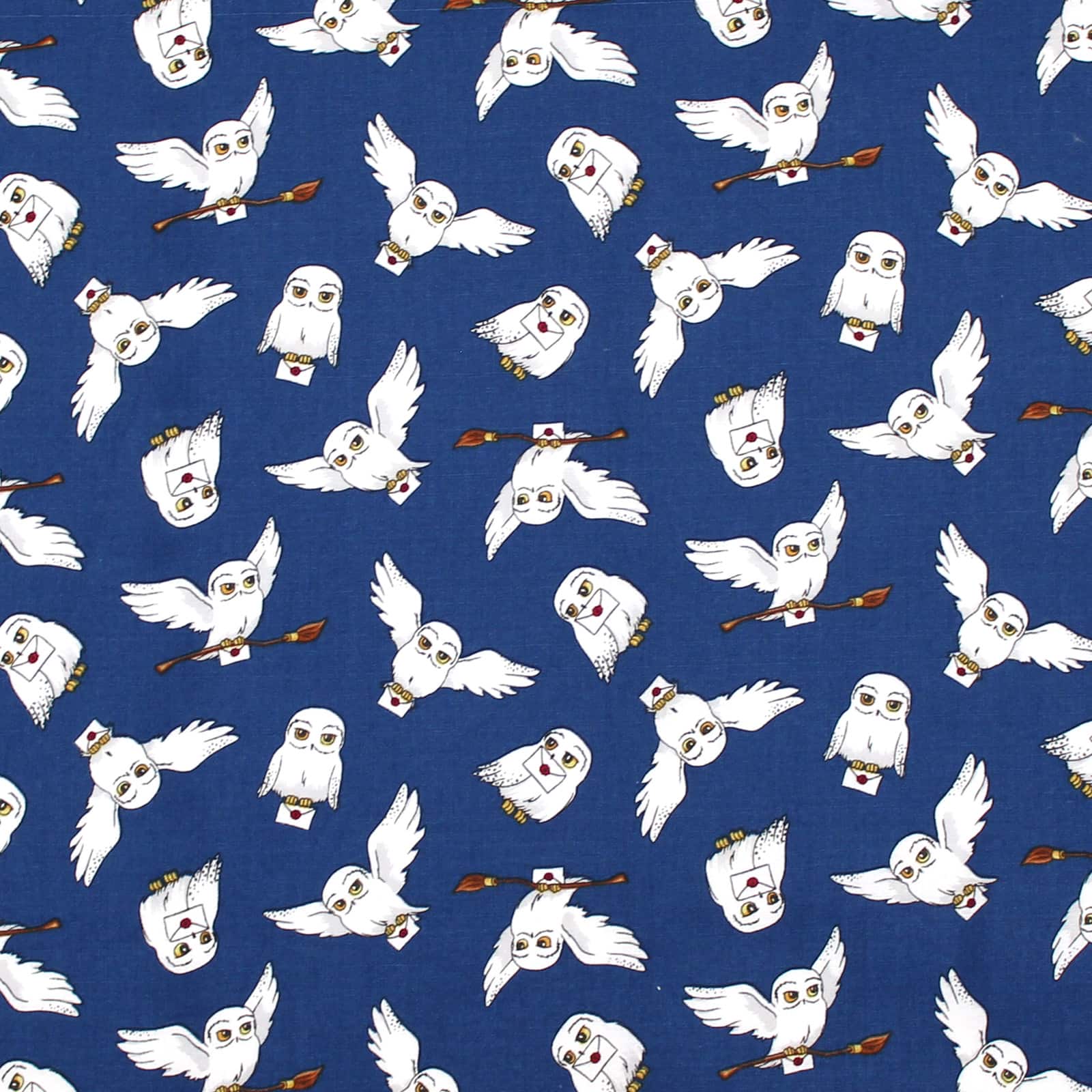Camelot® Fabrics Harry Potter™ Blue Hedwig™ Cotton Fabric