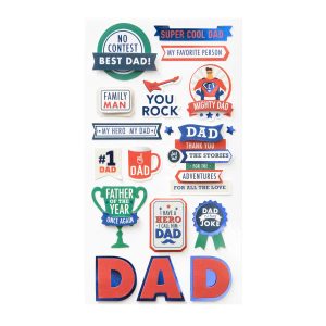 Dad Dimensional Stickers by Recollections™