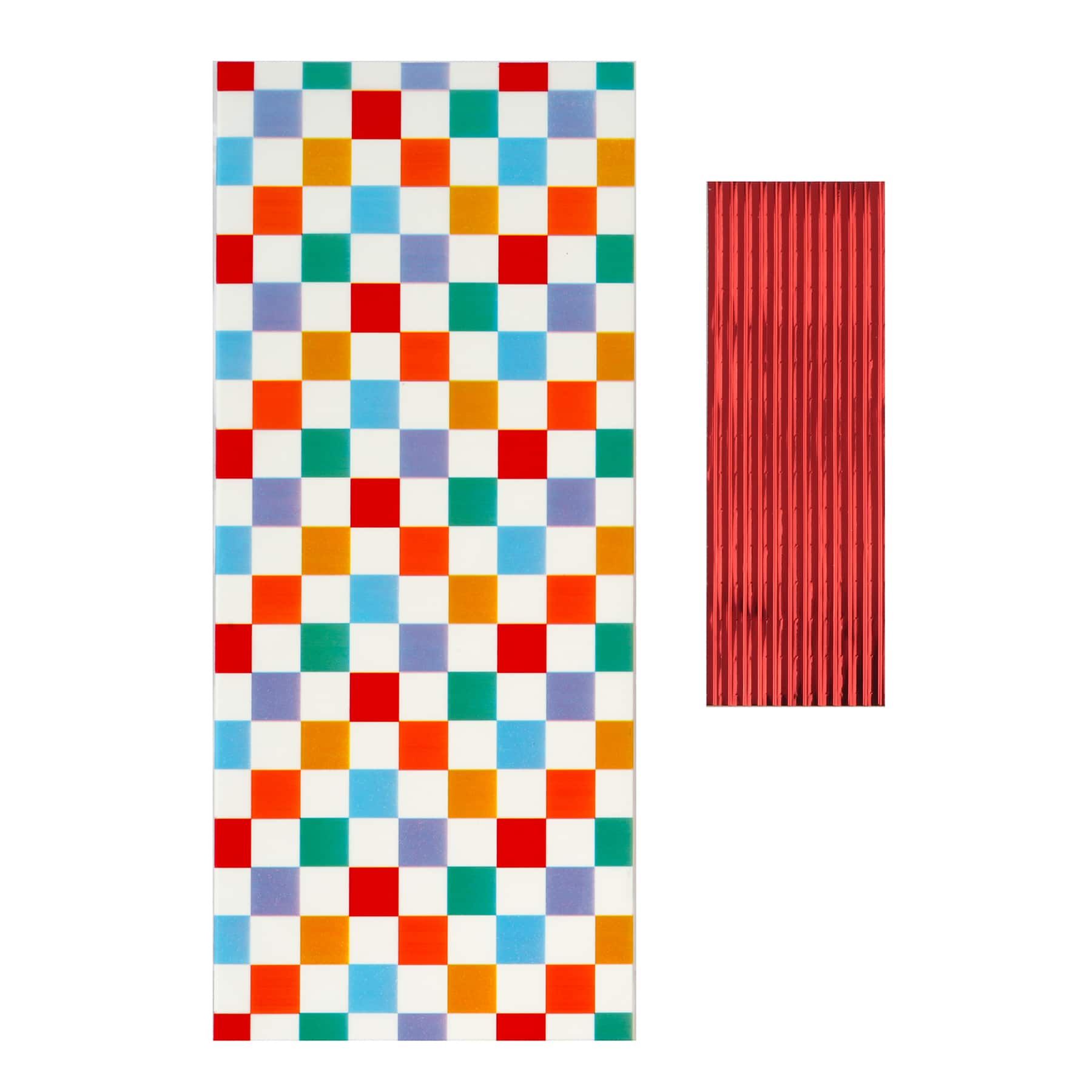 Multicolor Check Treat Bags, 12ct. by Celebrate It™